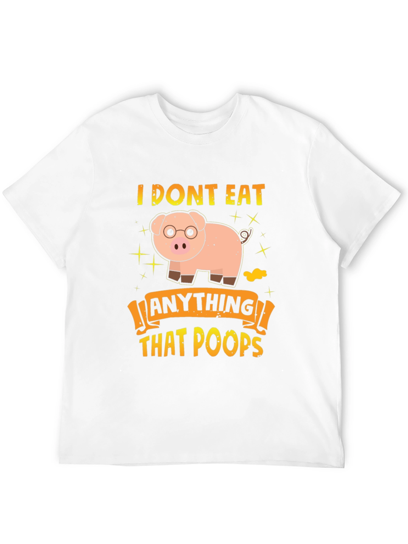 Funny Vegan Pig T-Shirt