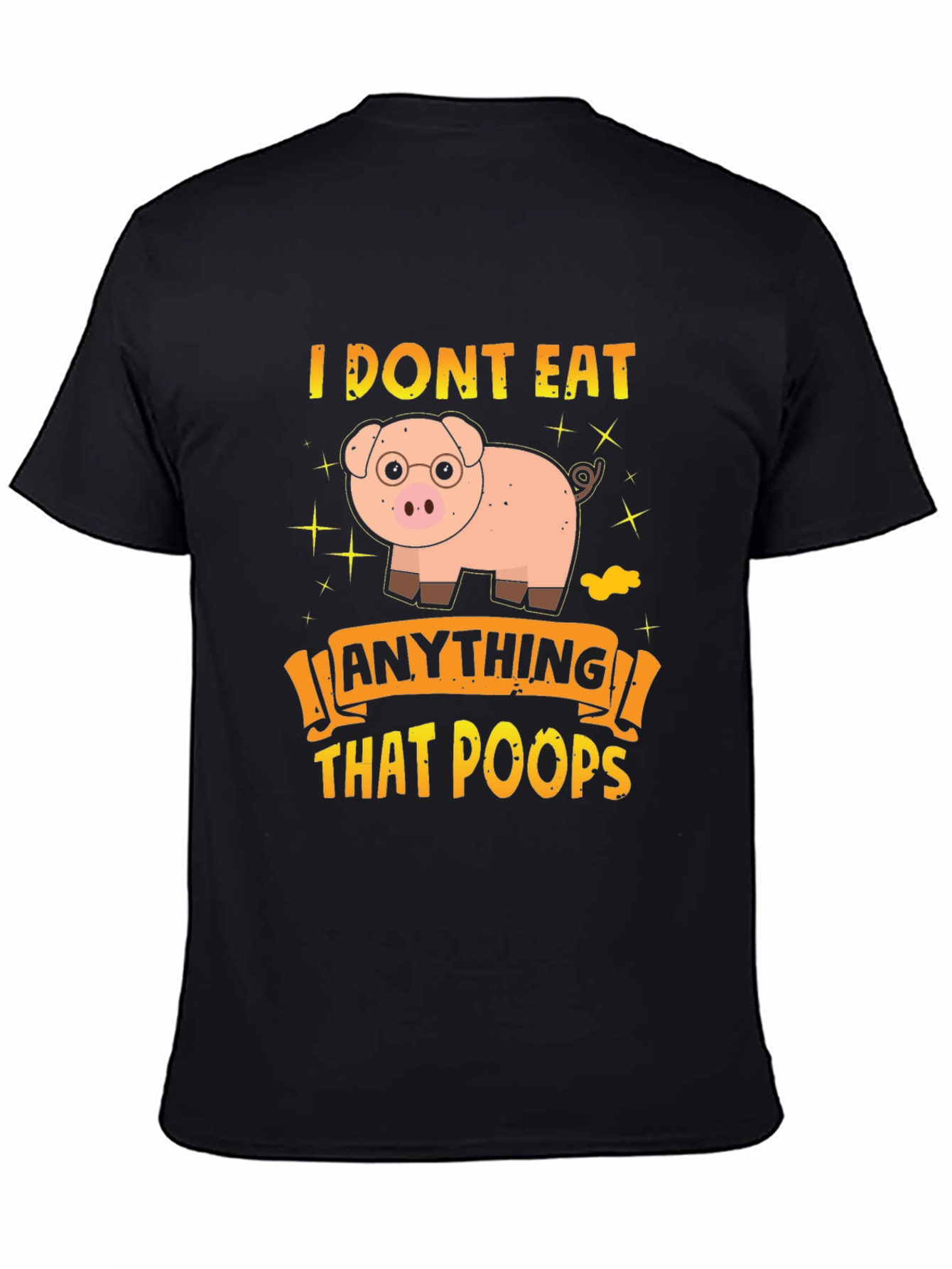 Funny Vegan Pig T-Shirt