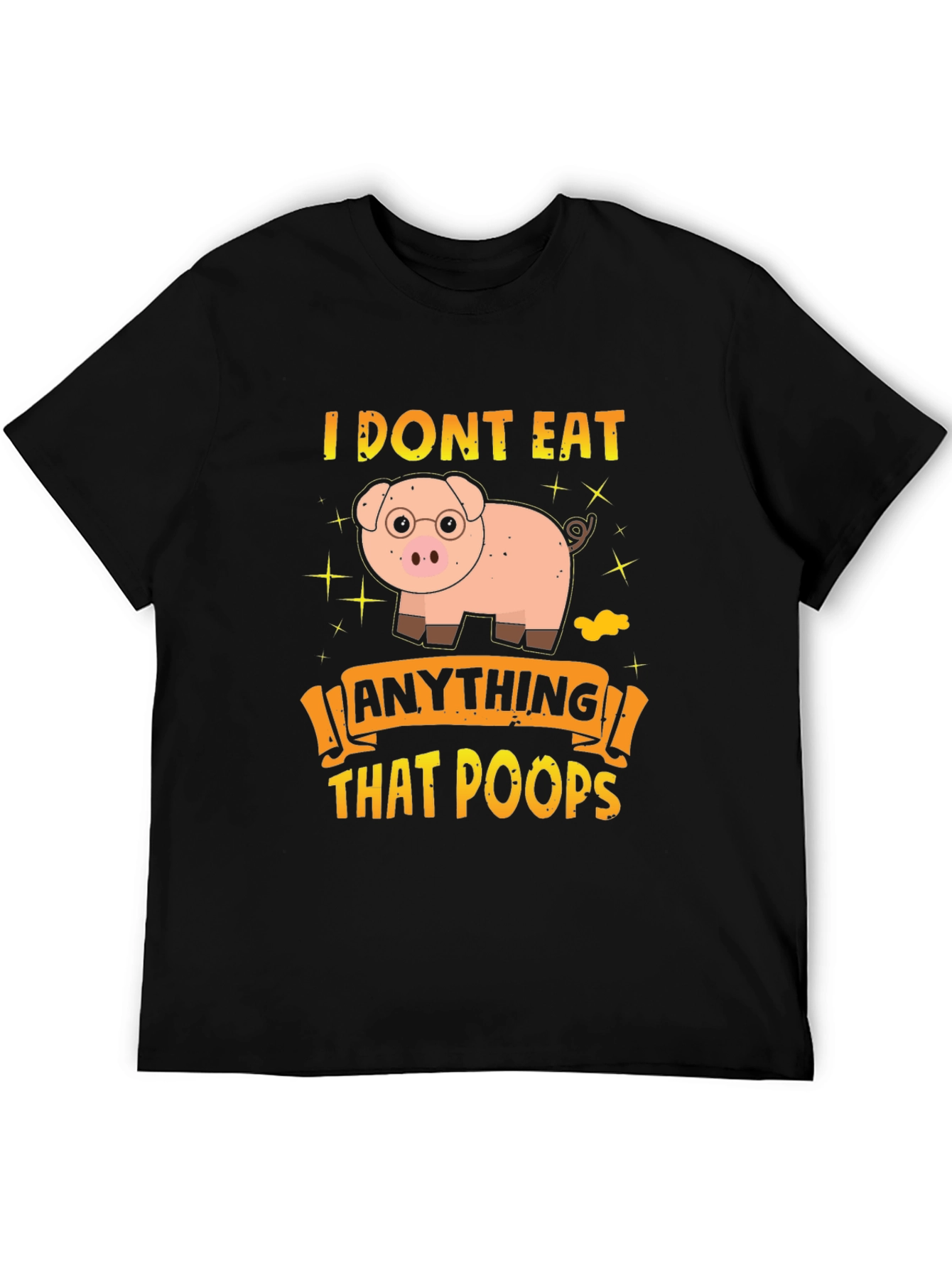Funny Vegan Pig T-Shirt