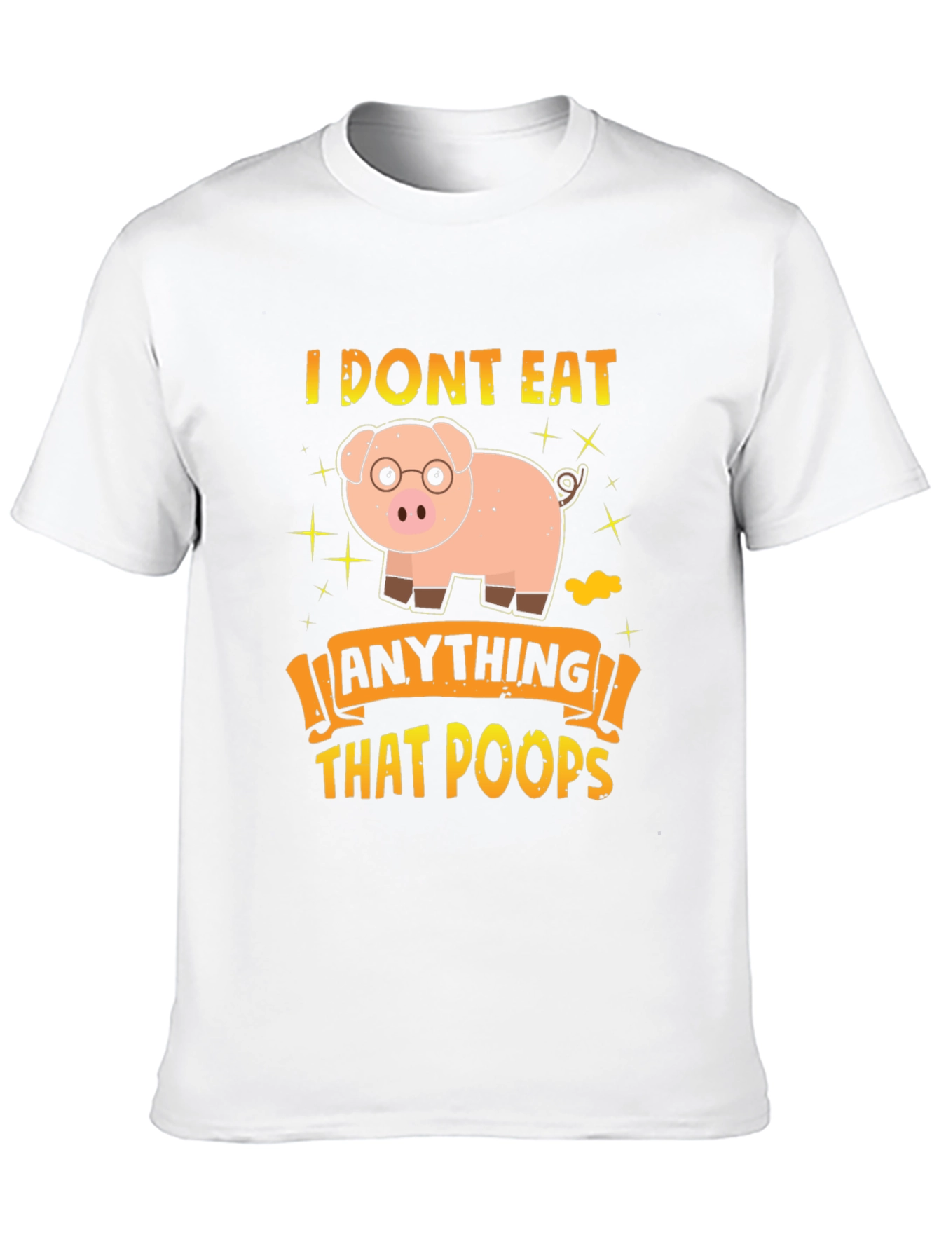 Funny Vegan Pig T-Shirt