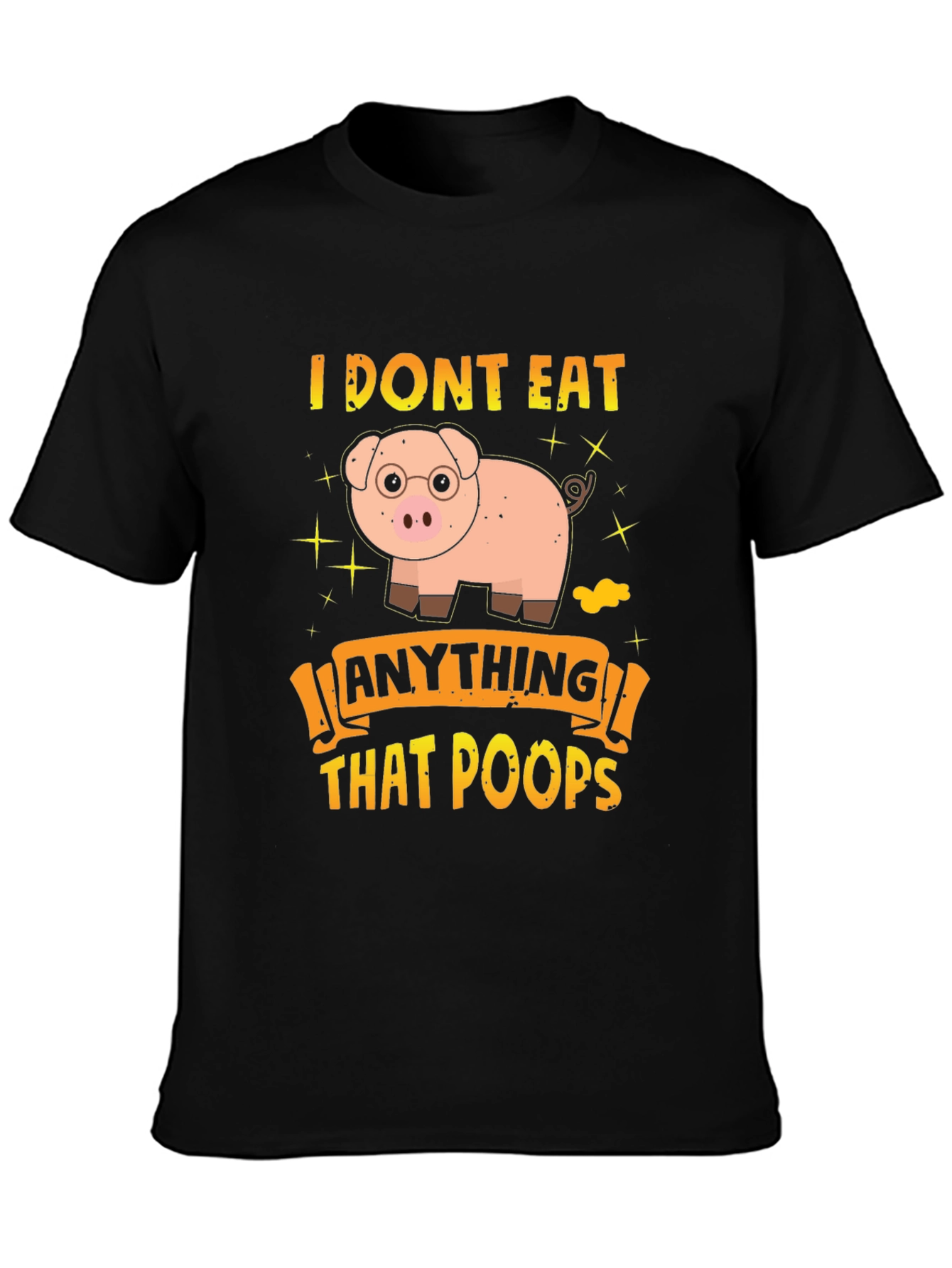 Funny Vegan Pig T-Shirt