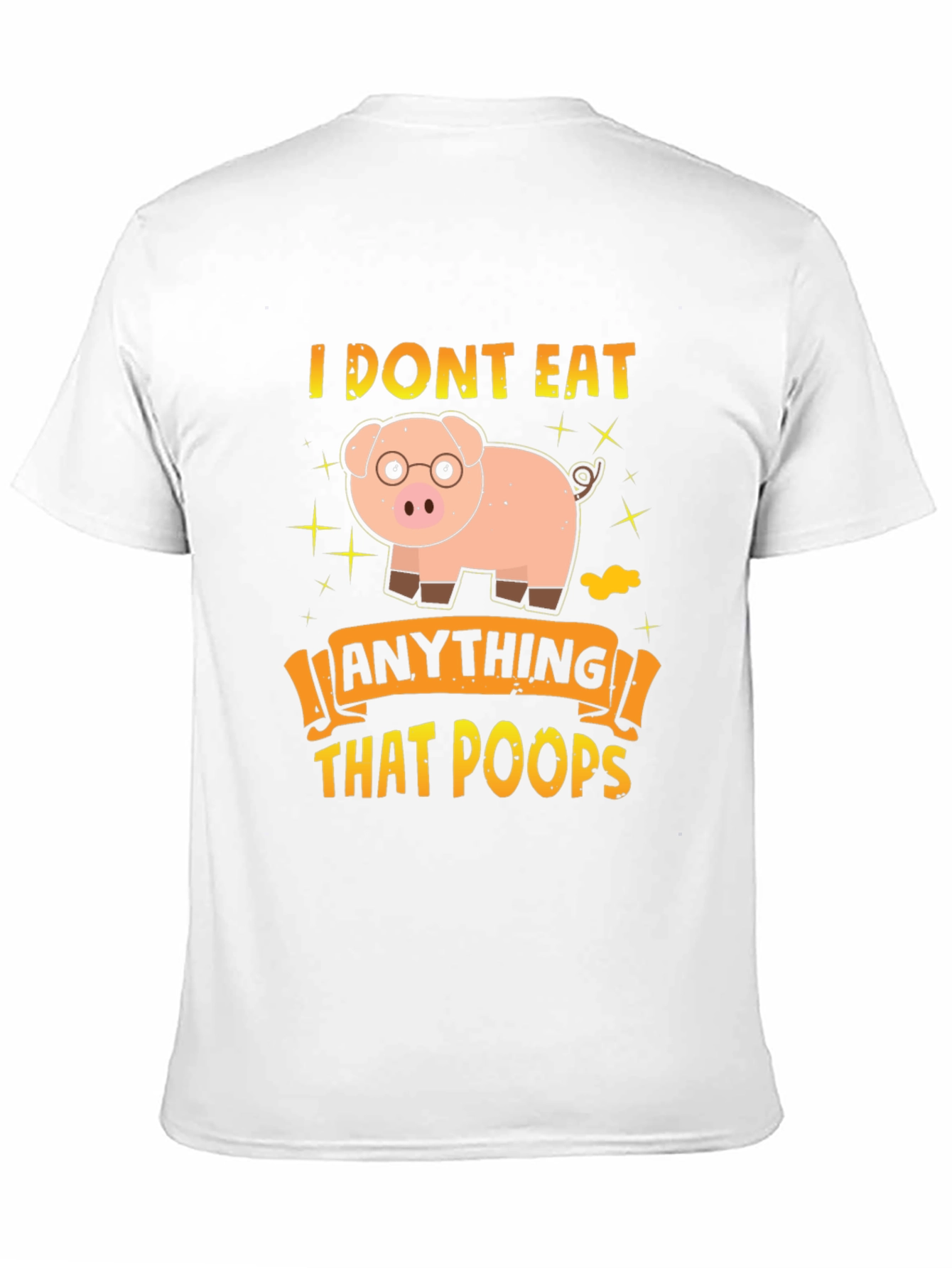 Funny Vegan Pig T-Shirt