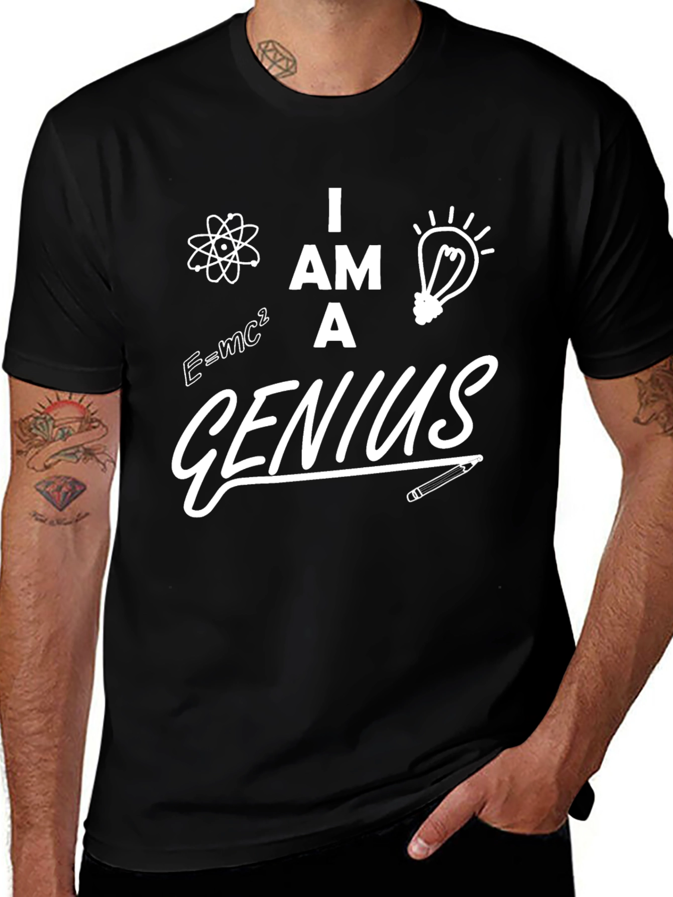 I am a Genius Graphic T-Shirt