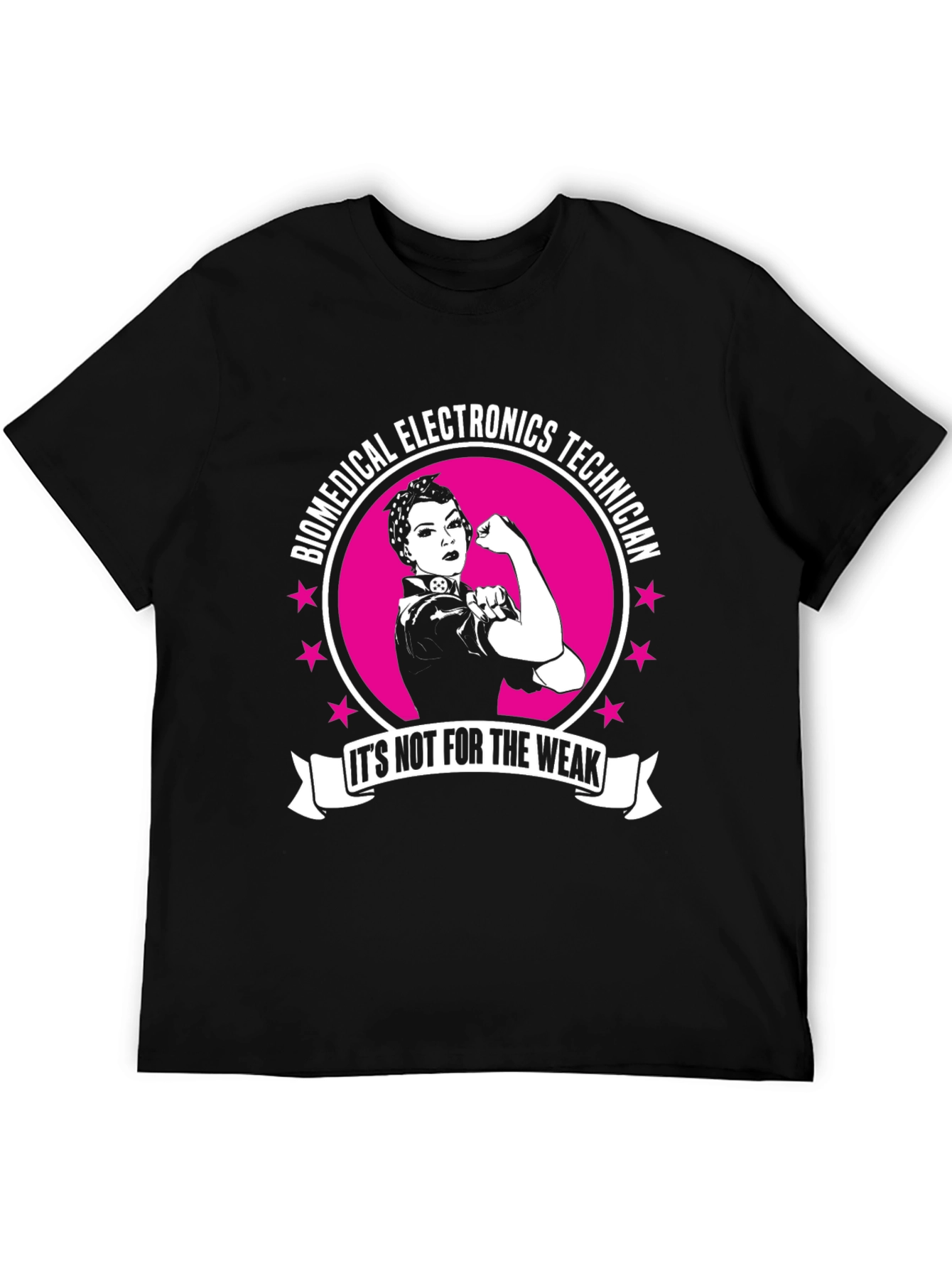 Biomedical Electronics Technician T-Shirt - Strong Woman Design