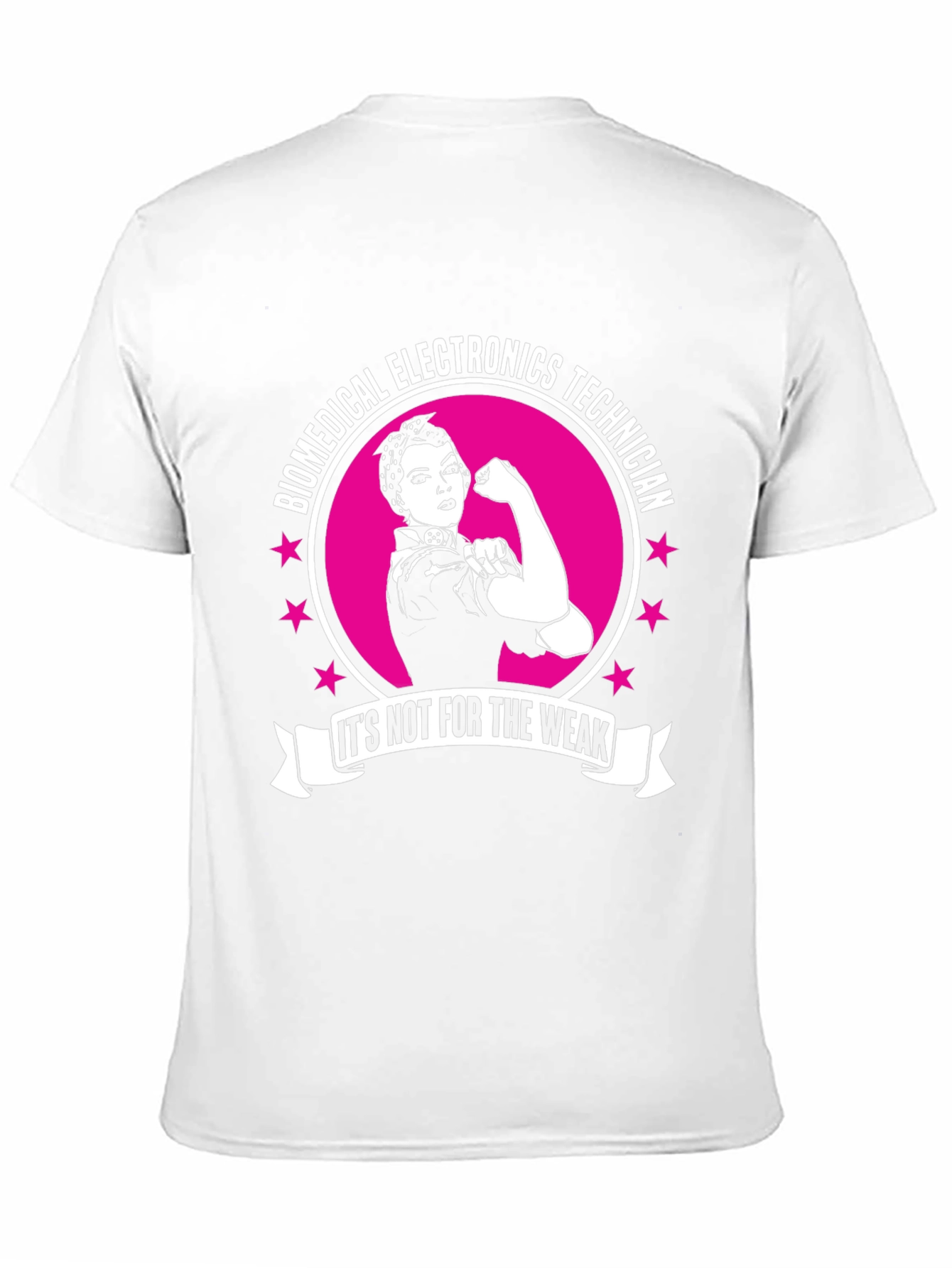 Biomedical Electronics Technician T-Shirt - Strong Woman Design