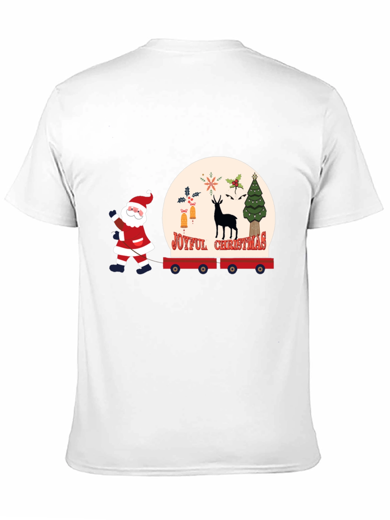 Joyful Christmas Santa T-Shirt