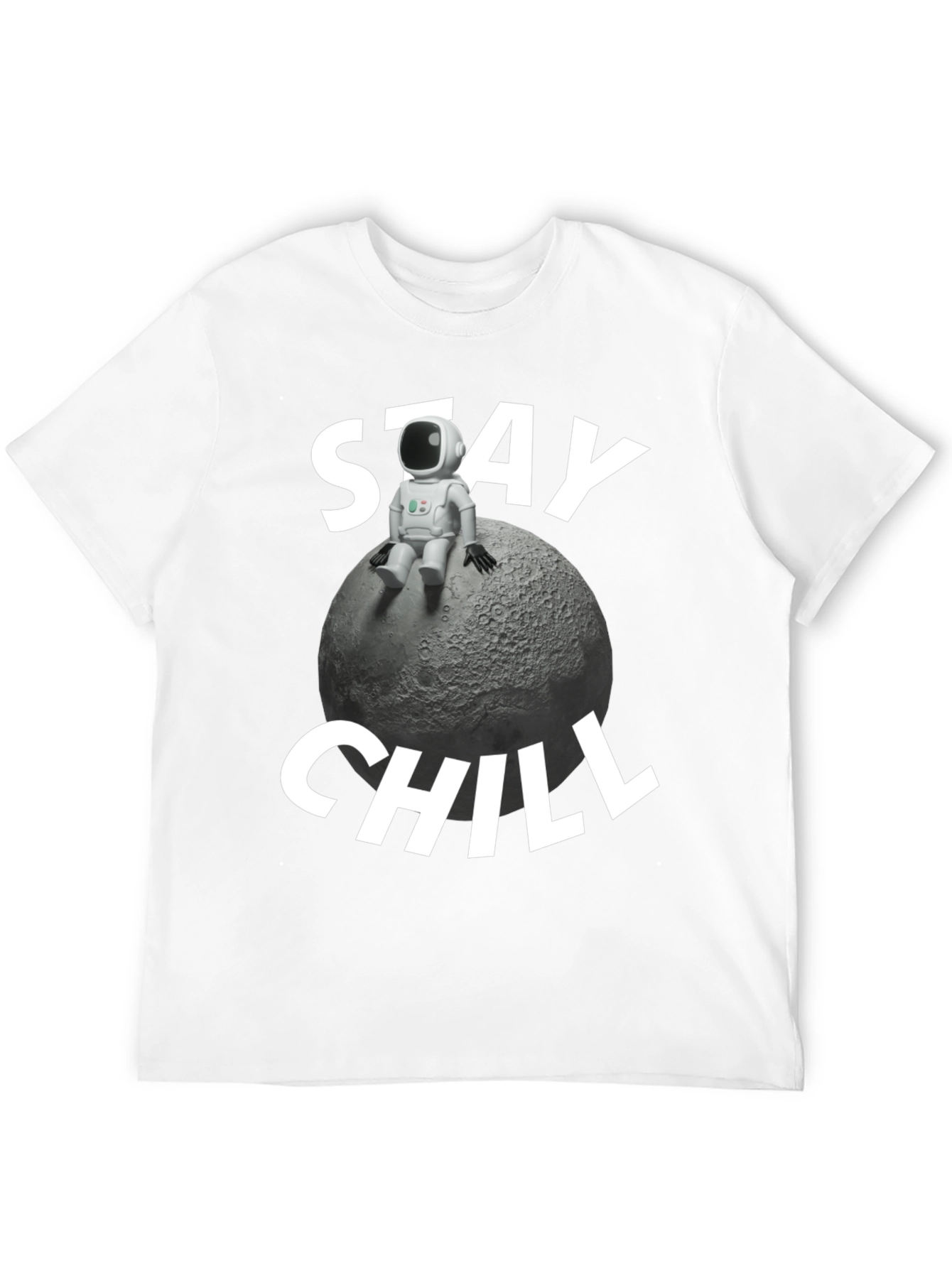 Stay Chill Astronaut Moon T-Shirt