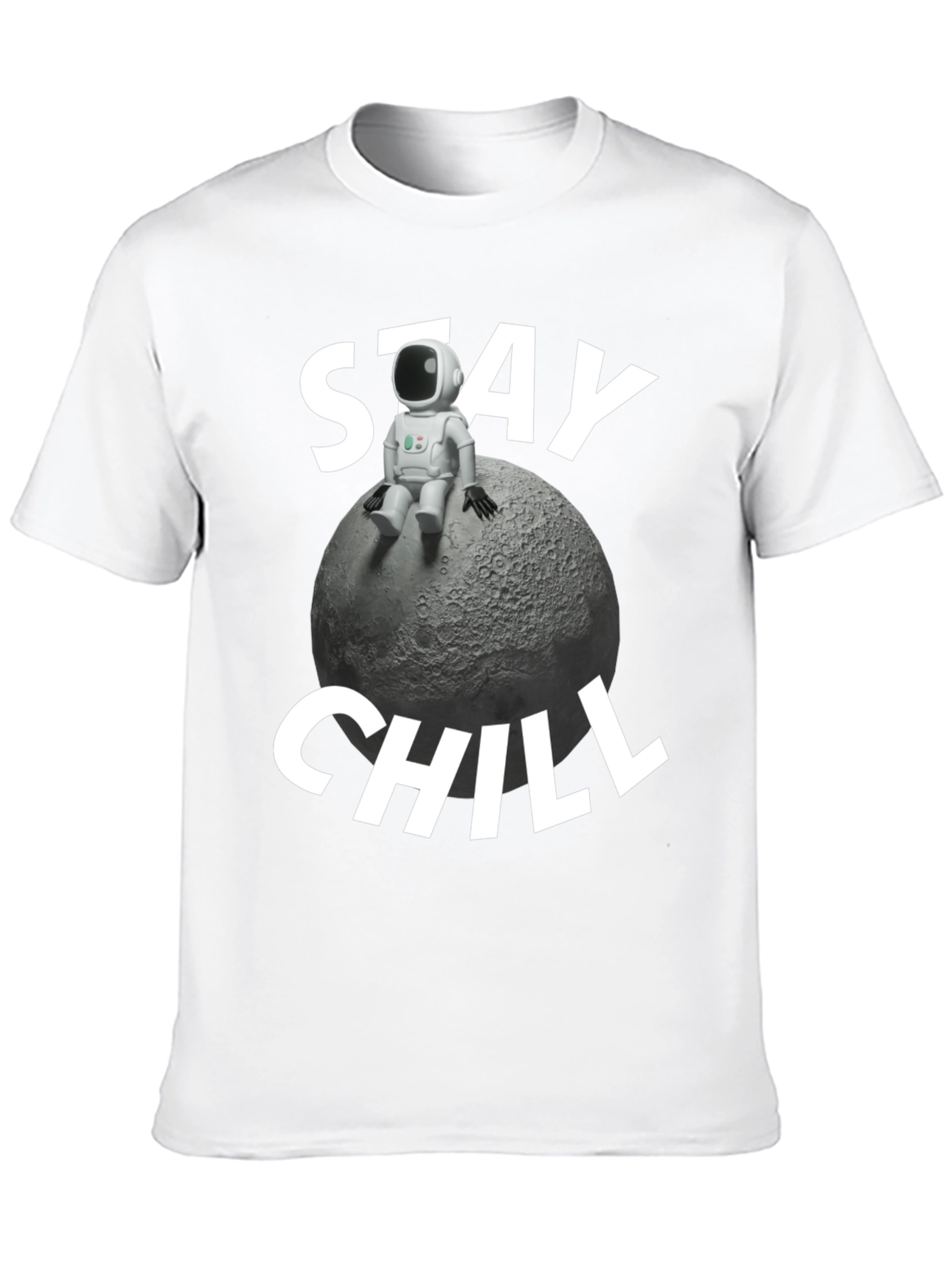 Stay Chill Astronaut Moon T-Shirt