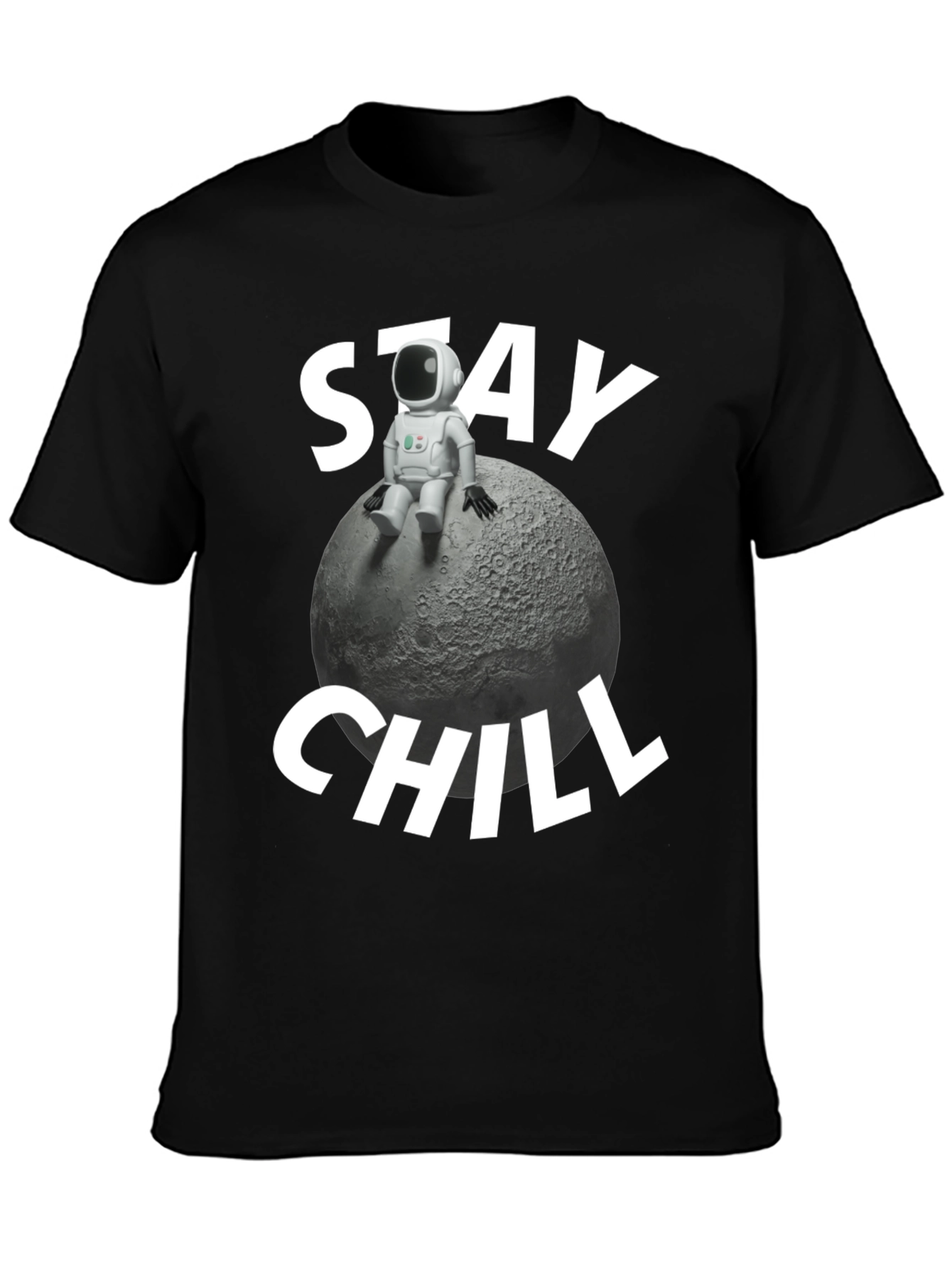 Stay Chill Astronaut Moon T-Shirt