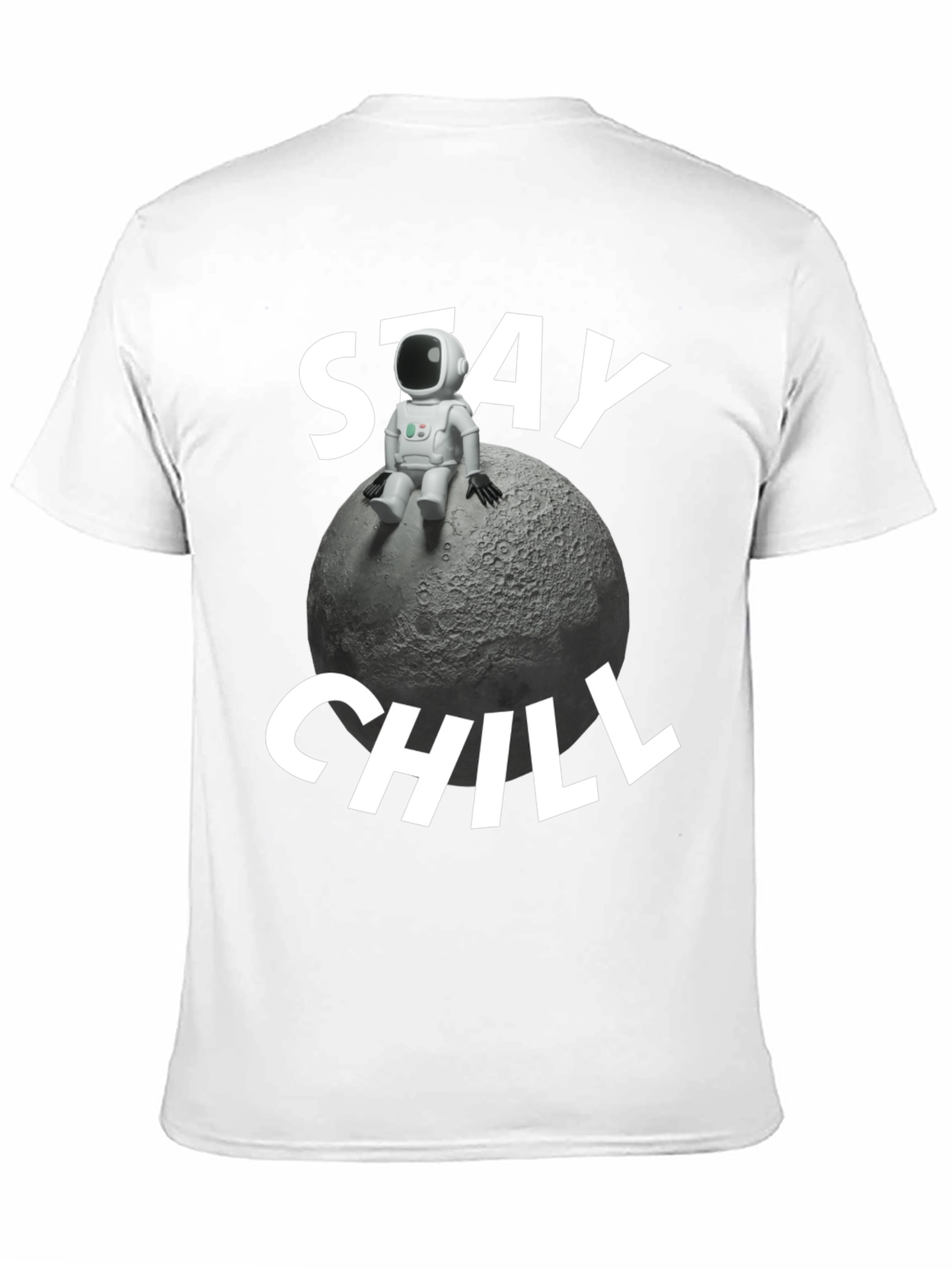 Stay Chill Astronaut Moon T-Shirt