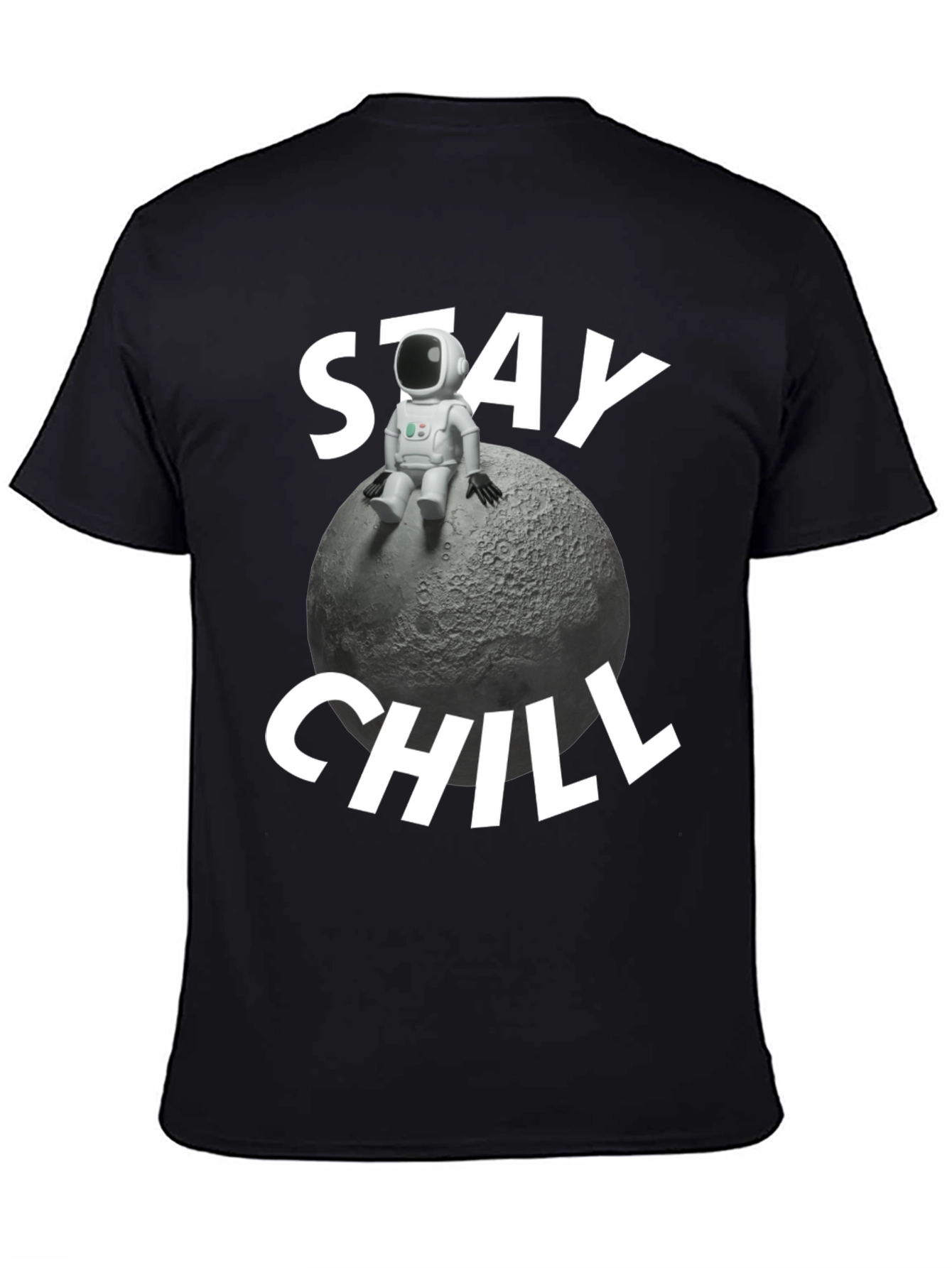 Stay Chill Astronaut Moon T-Shirt