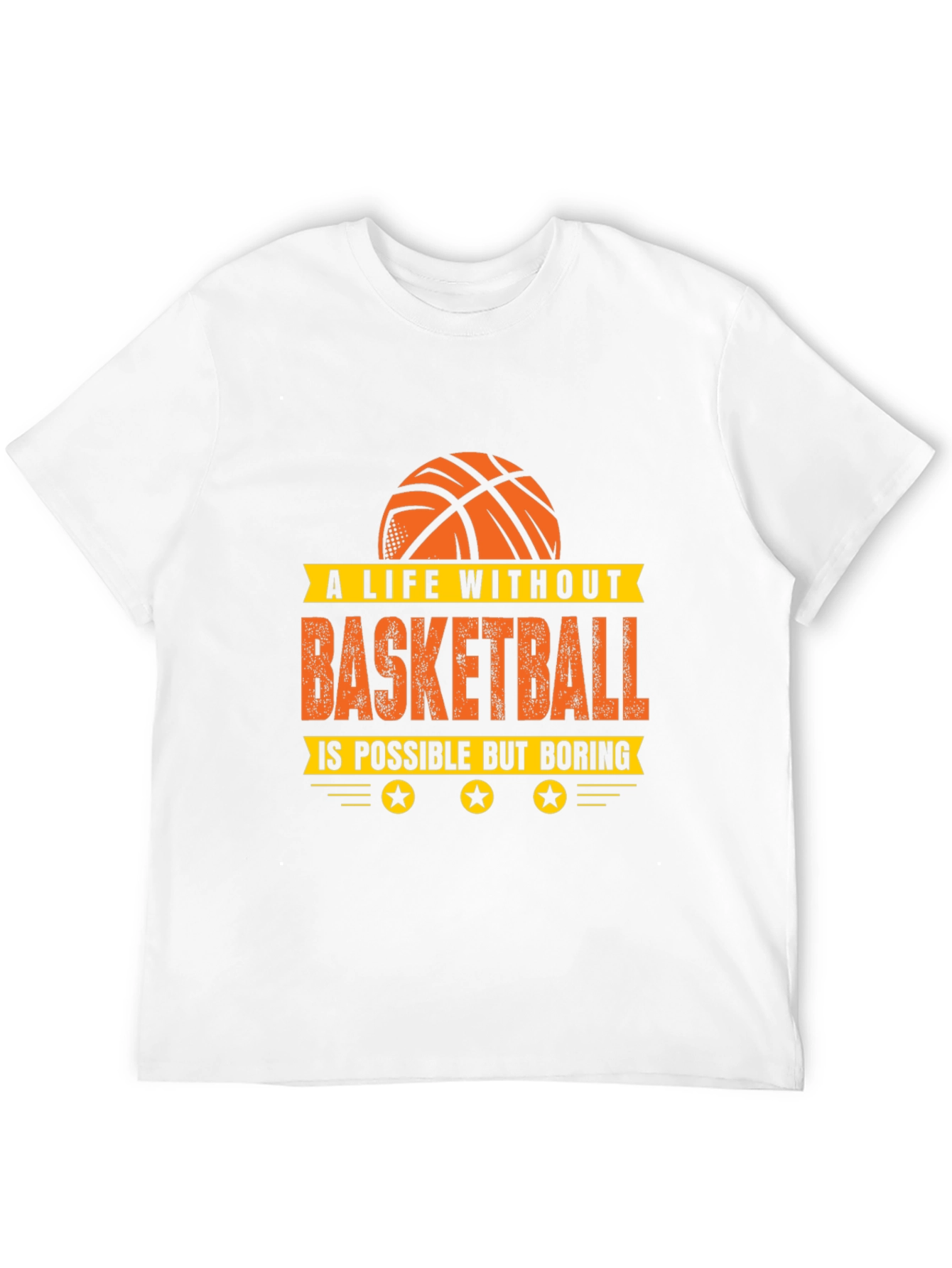Basketball Life T-Shirt - Unisex Black Tee