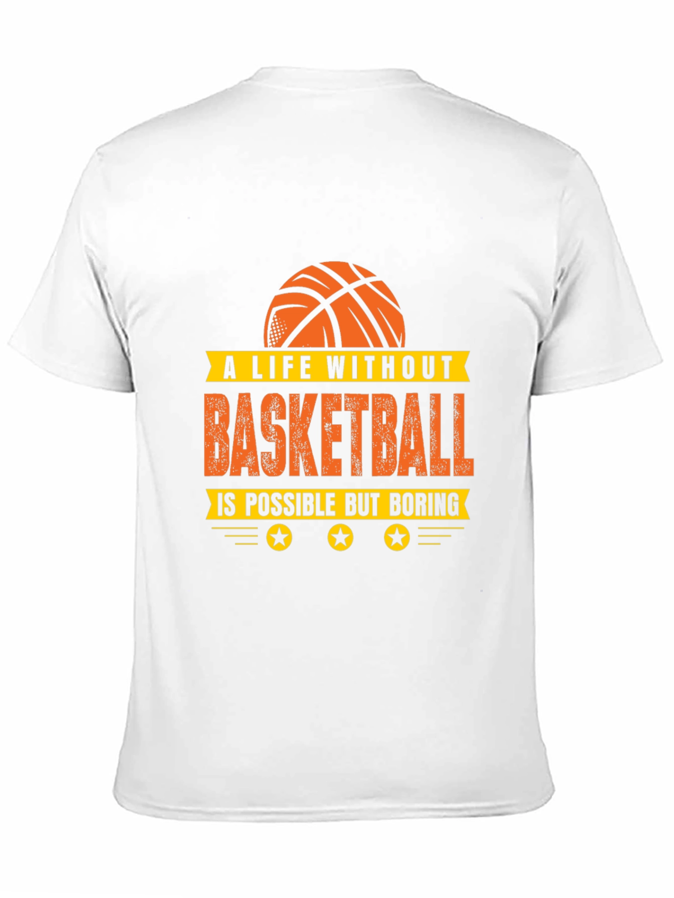 Basketball Life T-Shirt - Unisex Black Tee