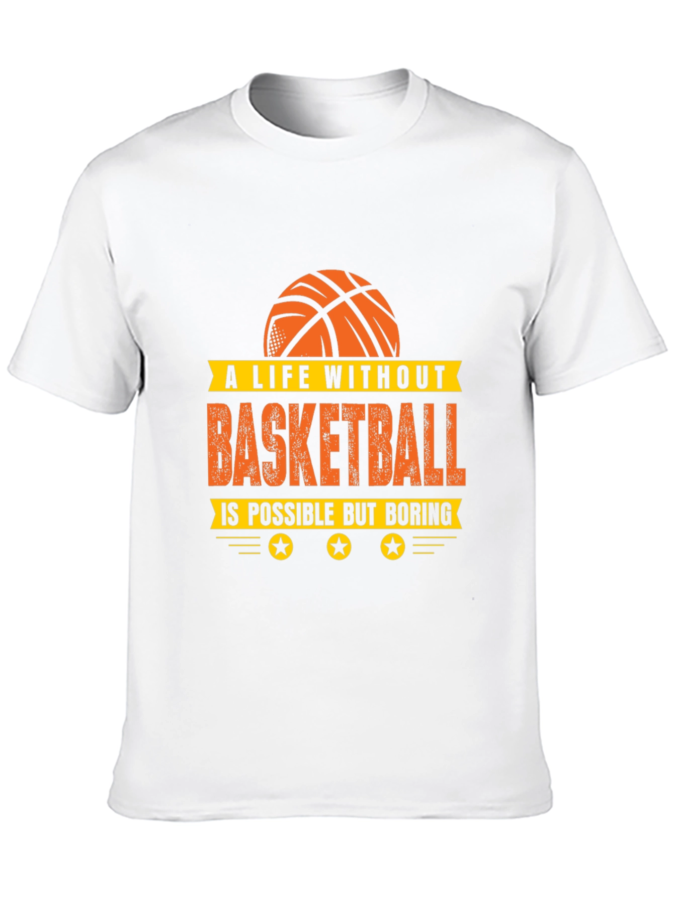 Basketball Life T-Shirt - Unisex Black Tee