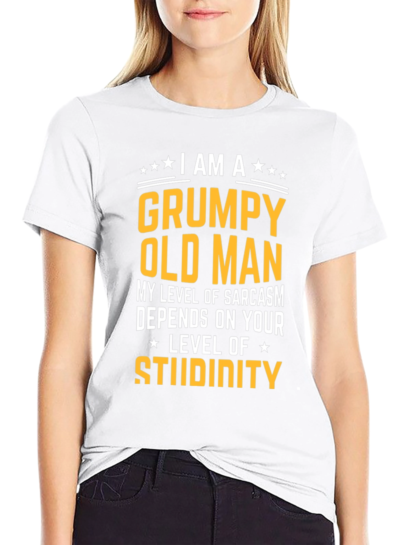 Grumpy Old Man T-Shirt Sarcasm Humor Tee