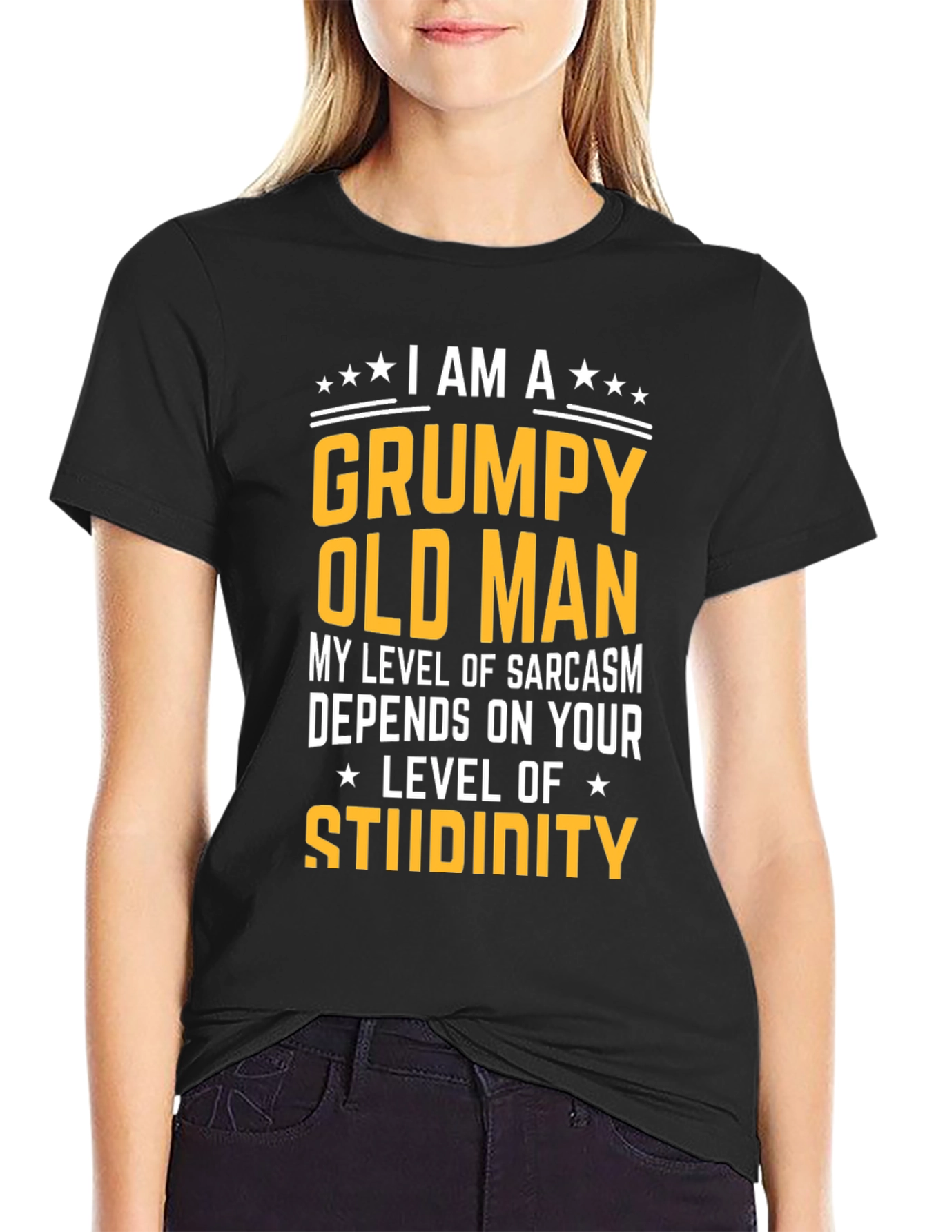 Grumpy Old Man T-Shirt Sarcasm Humor Tee