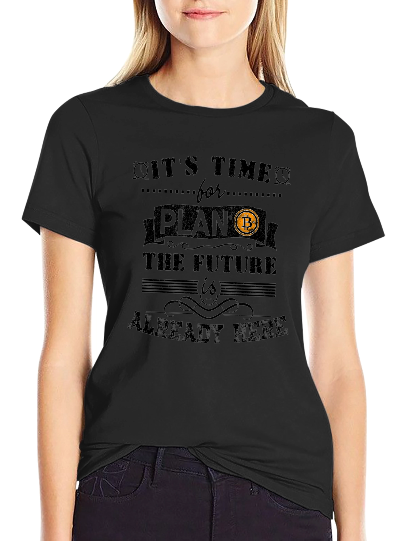 Bitcoin Crypto Future T-Shirt: Plan Ahead