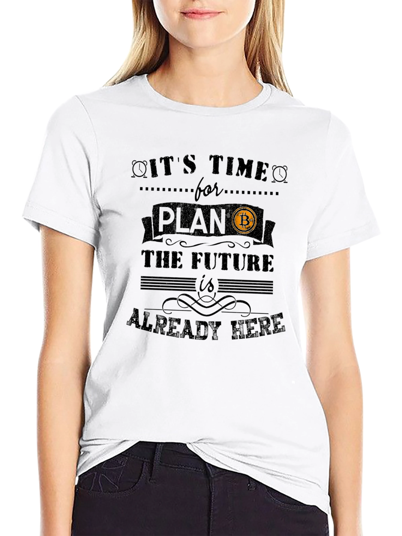 Bitcoin Crypto Future T-Shirt: Plan Ahead