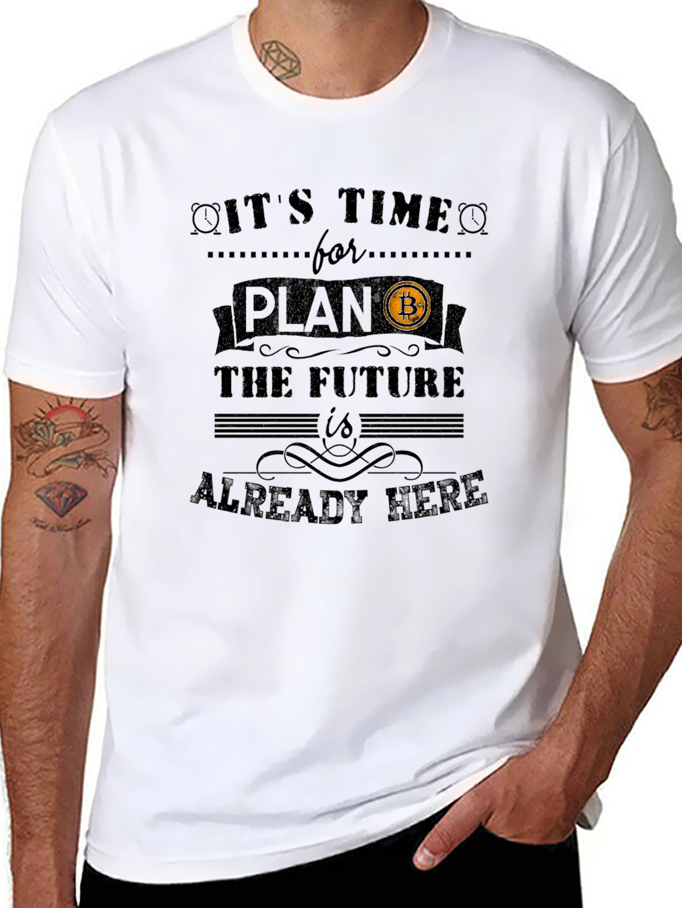 Bitcoin Crypto Future T-Shirt: Plan Ahead