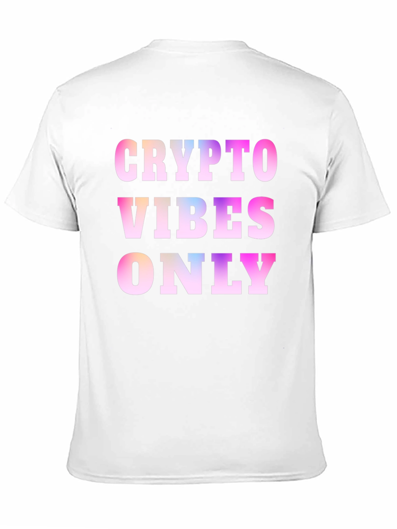 Crypto Vibes Only Black T-Shirt