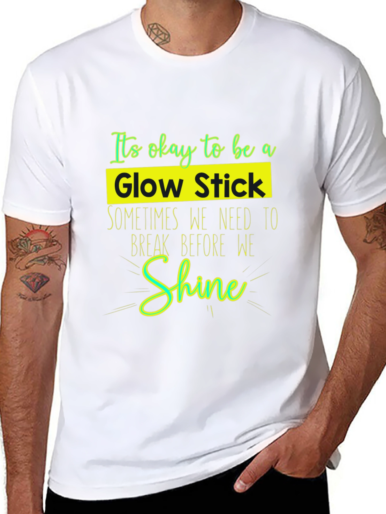 Glow Stick Inspiration T-Shirt