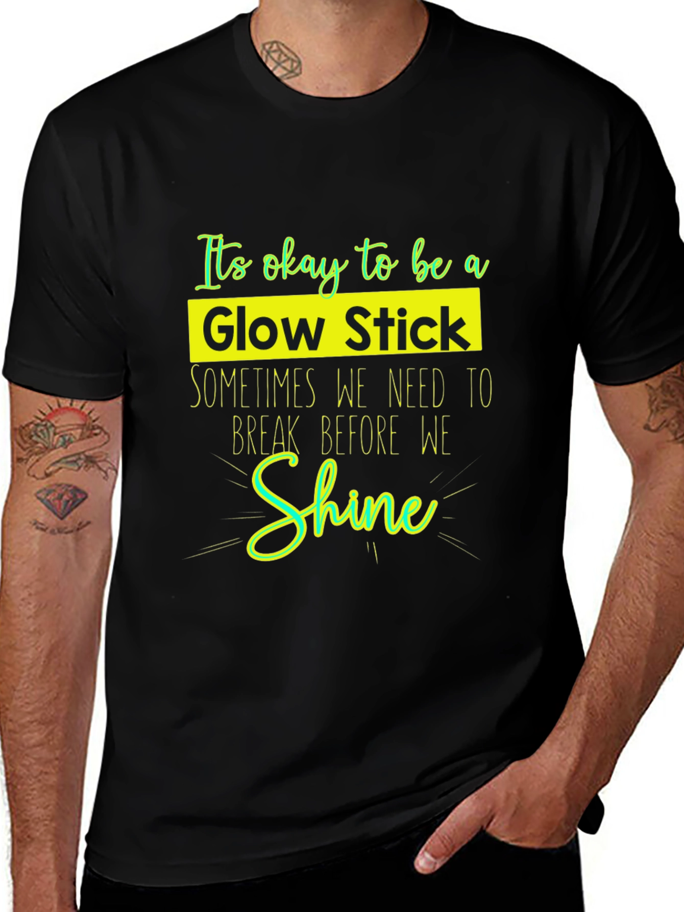Glow Stick Inspiration T-Shirt