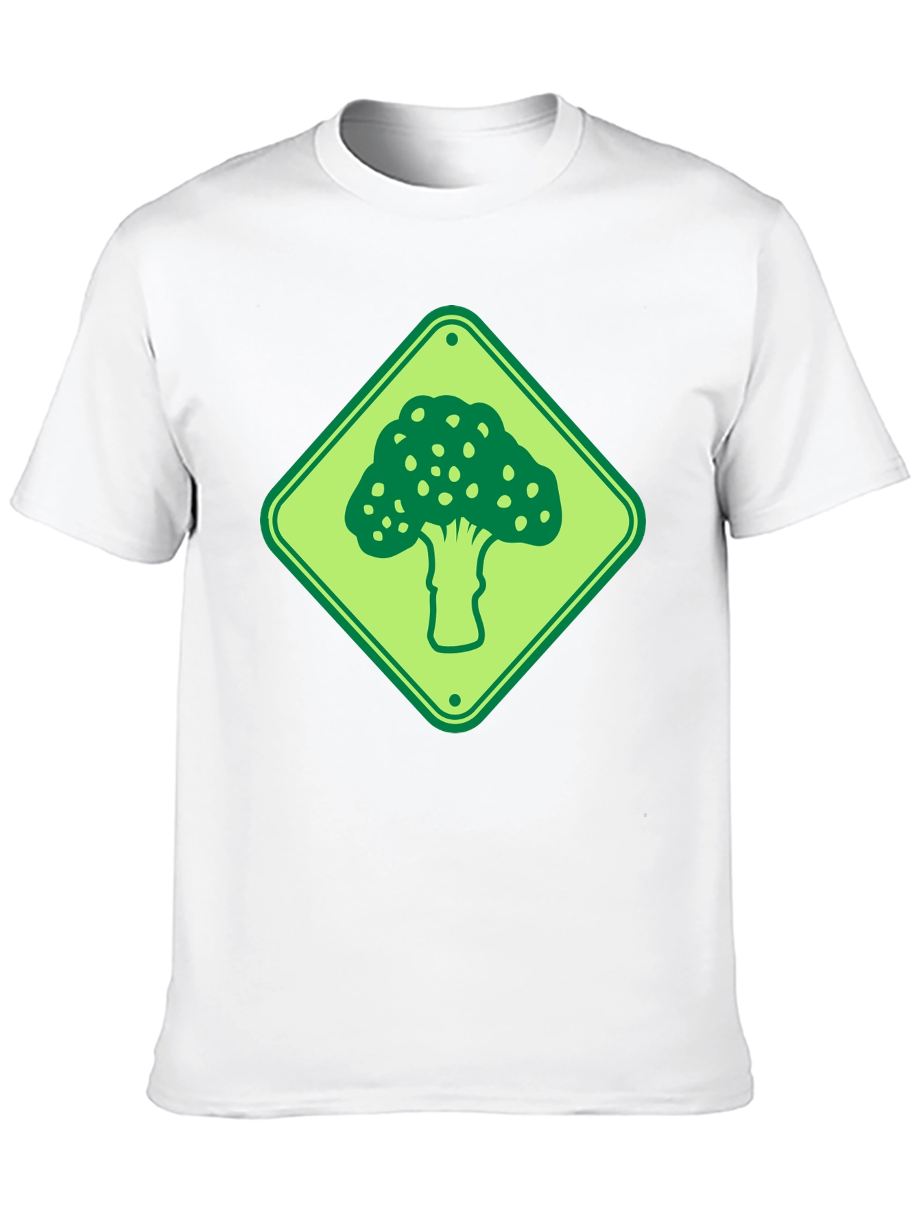 Broccoli Road Sign T-Shirt