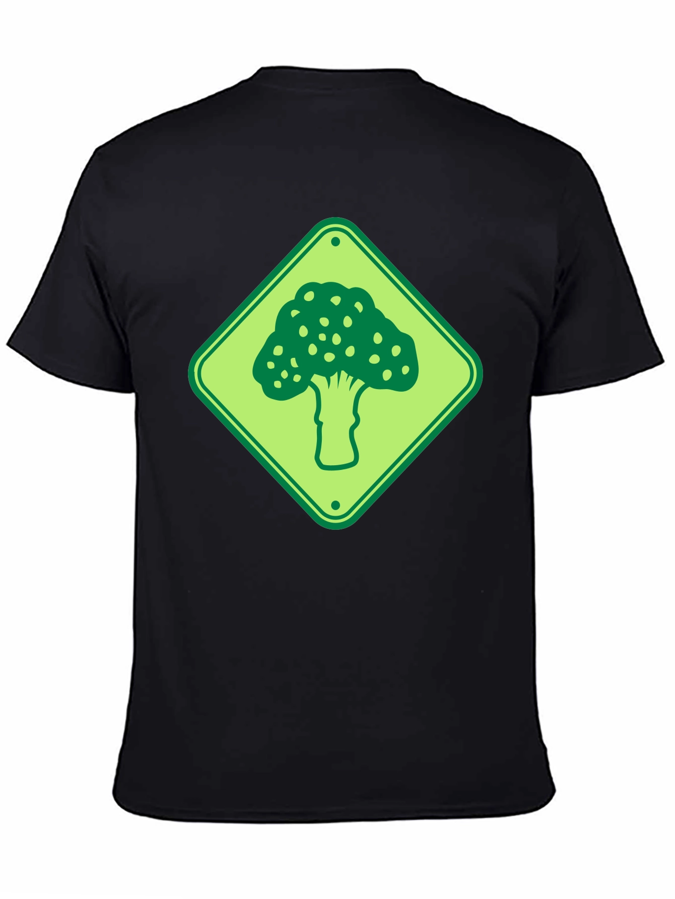 Broccoli Road Sign T-Shirt