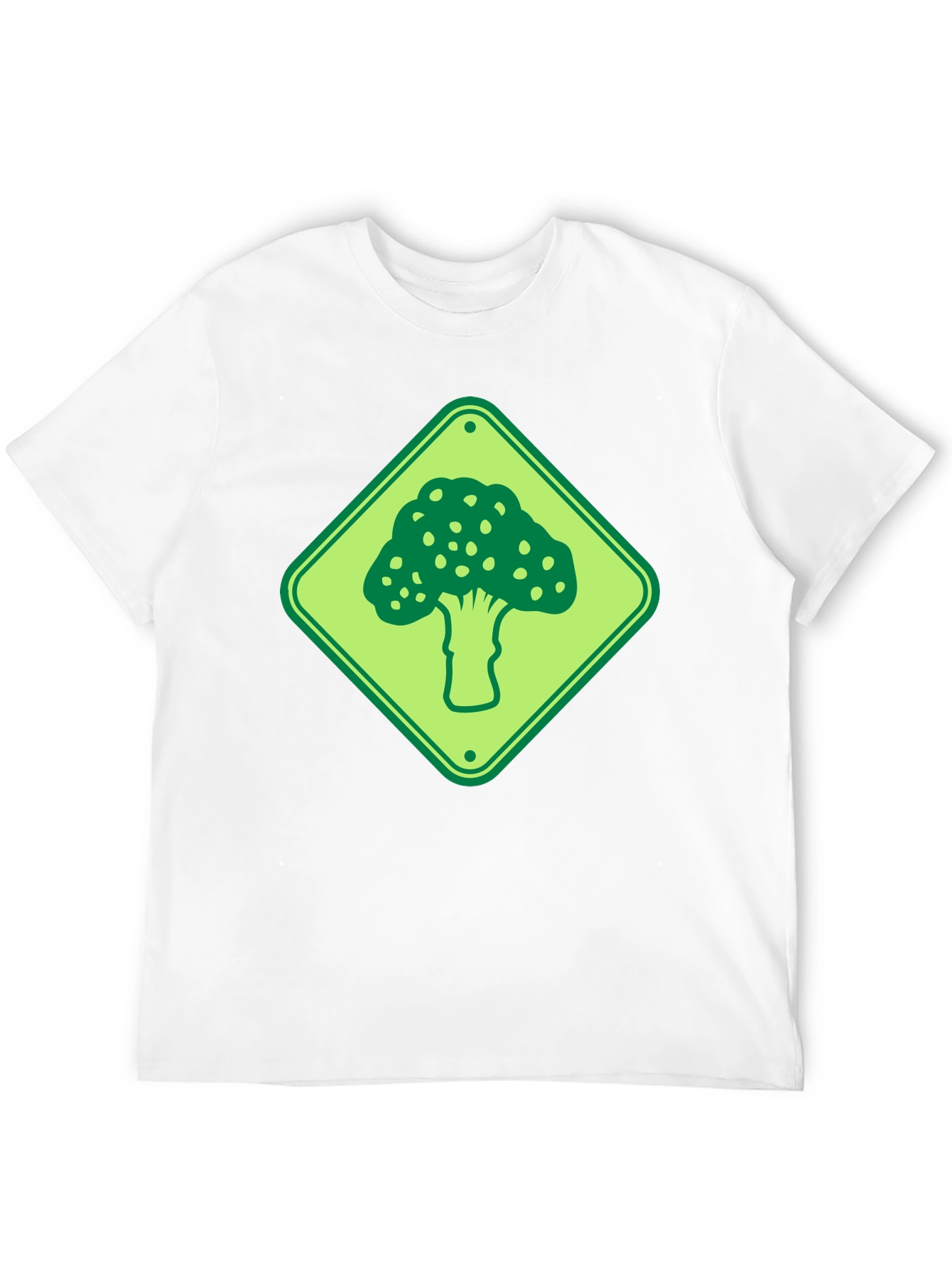 Broccoli Road Sign T-Shirt