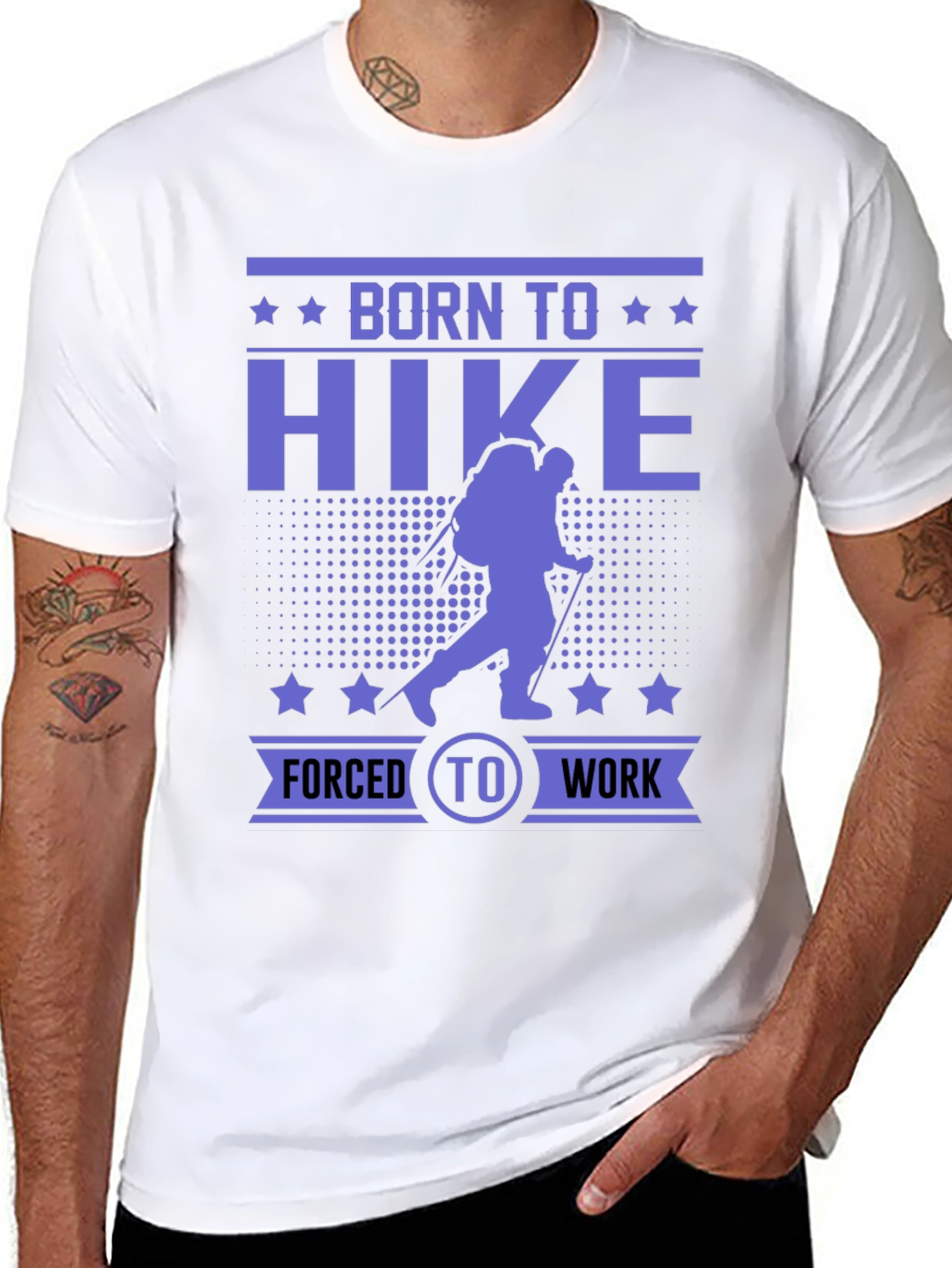 Born to Hike T-Shirt - Hiking Adventure Tee