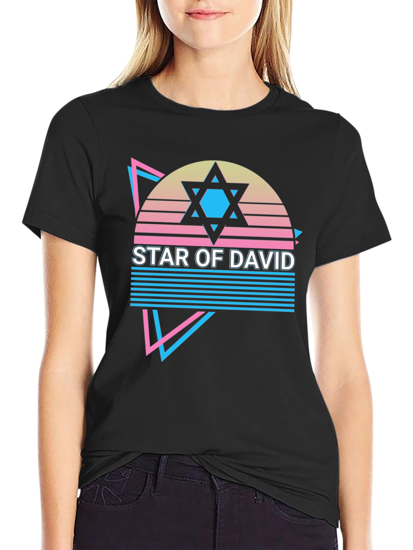 Star of David Graphic T-Shirt