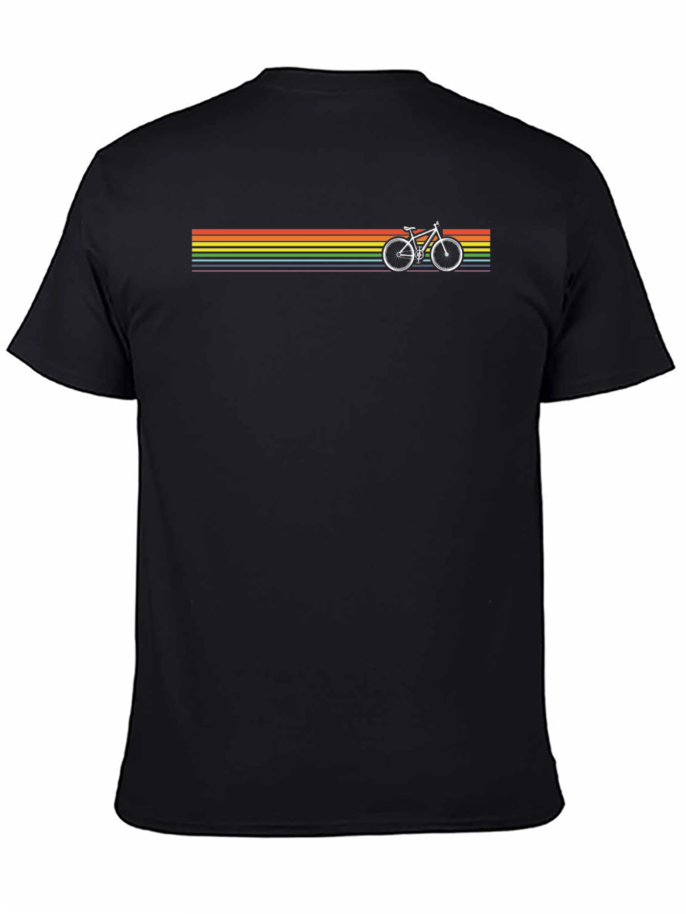 Rainbow Bike T-Shirt - Pride Ride Apparel
