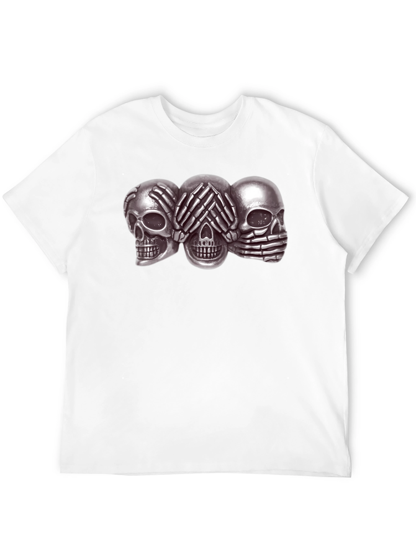 Hear See Speak No Evil Skulls T-Shirt