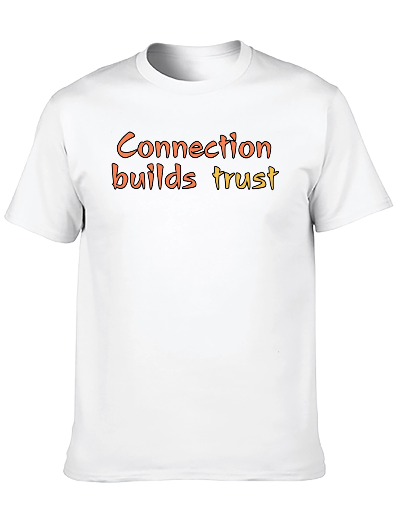 Connection Builds Trust Graphic Tee - Black