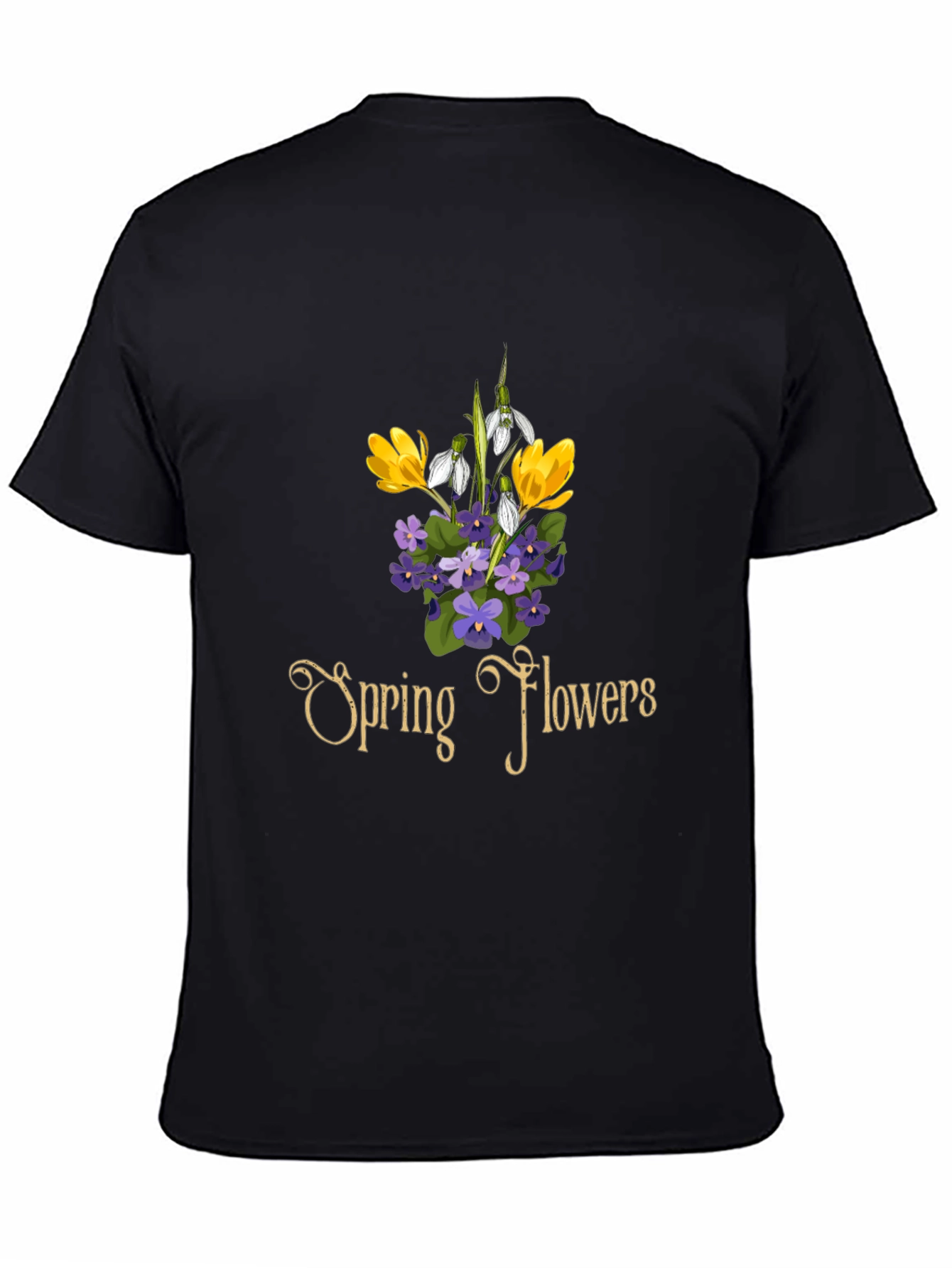 Spring Flowers Graphic T-Shirt