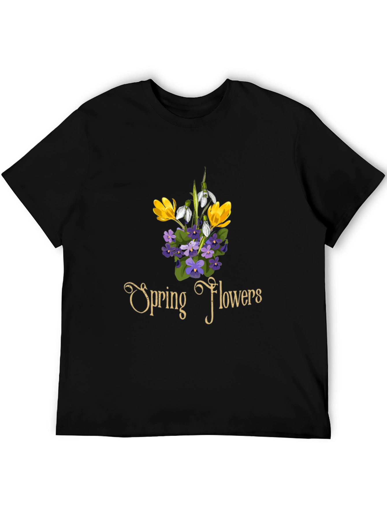 Spring Flowers Graphic T-Shirt