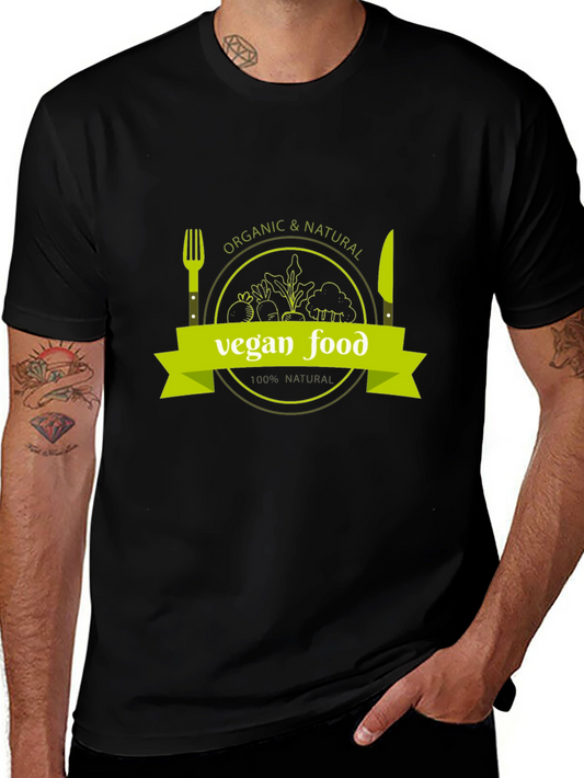 Vegan Food Graphic T-Shirt