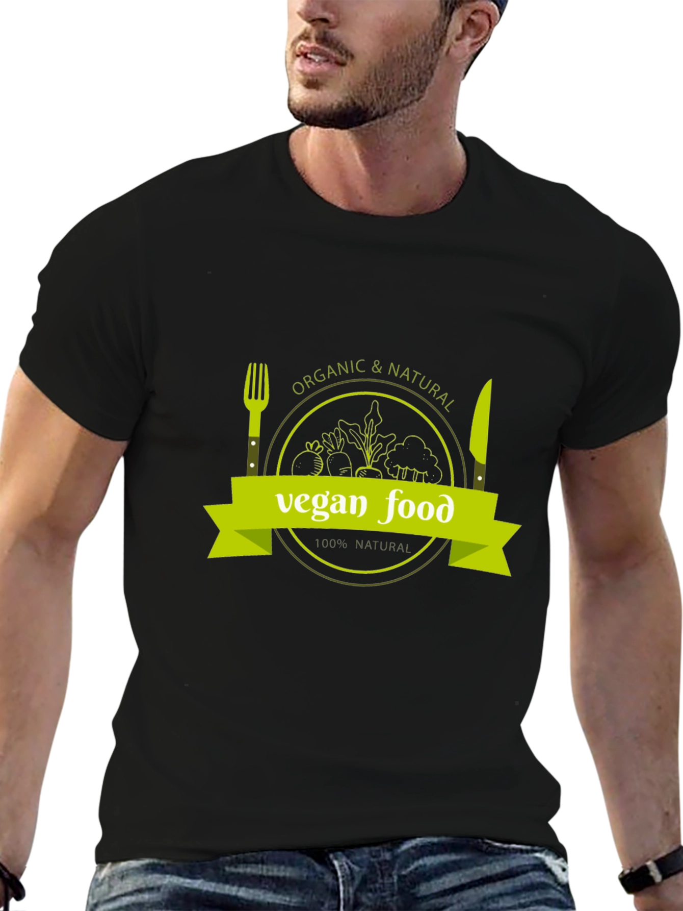 Vegan Food Graphic T-Shirt