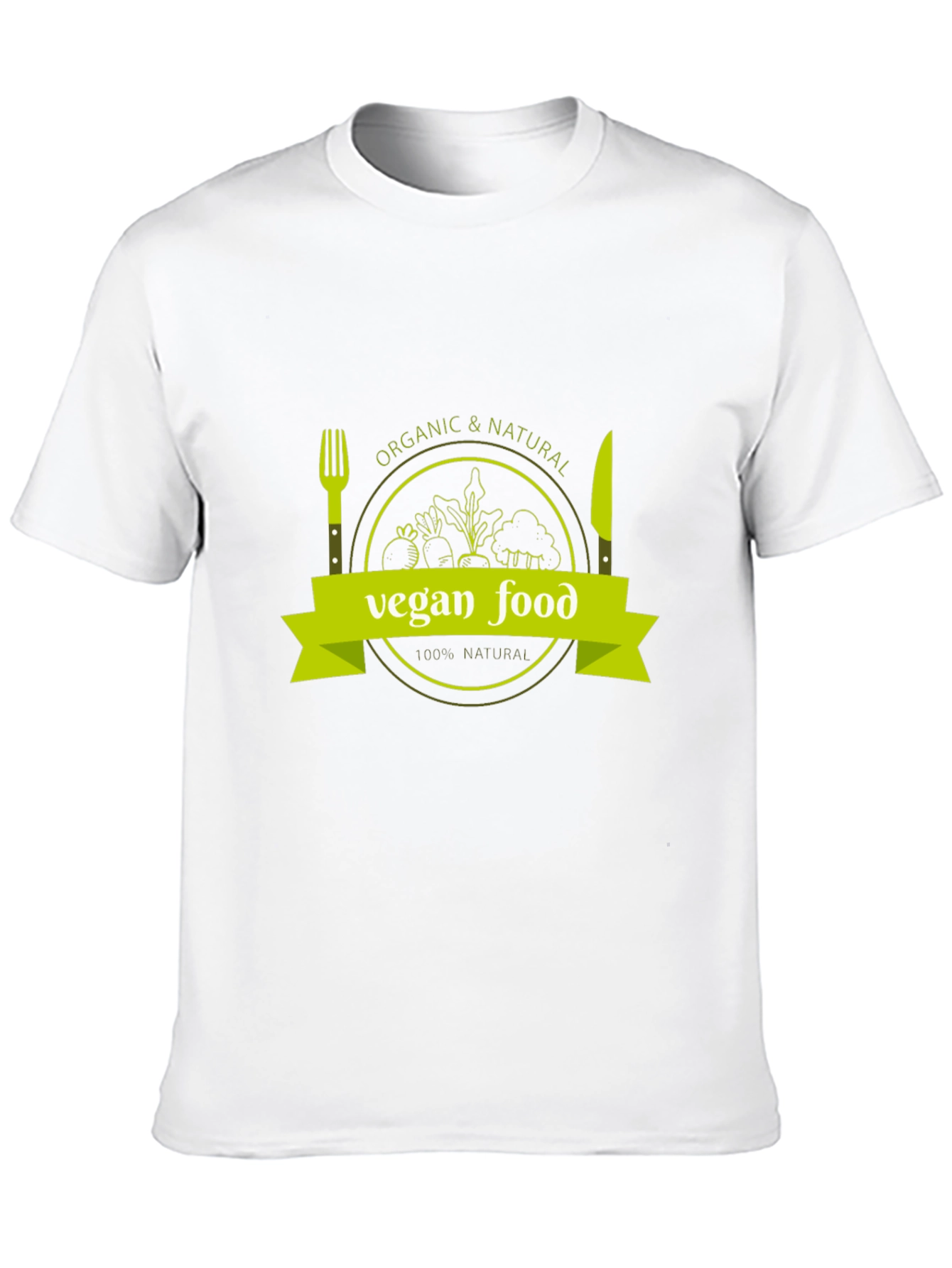 Vegan Food Graphic T-Shirt