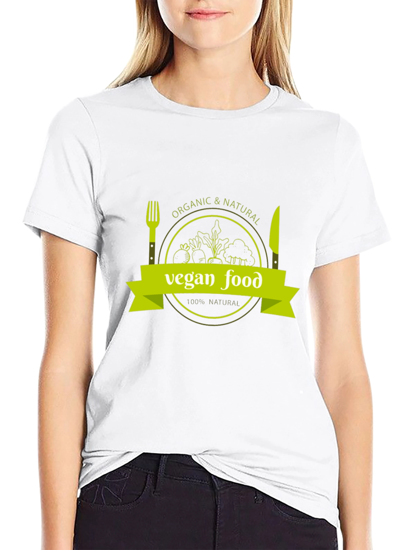 Vegan Food Graphic T-Shirt