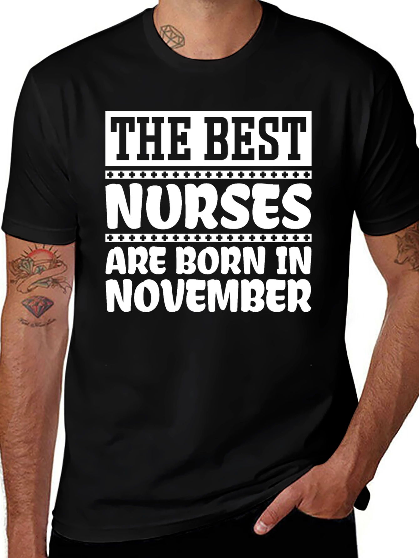 Best Nurses are Born in November T-Shirt