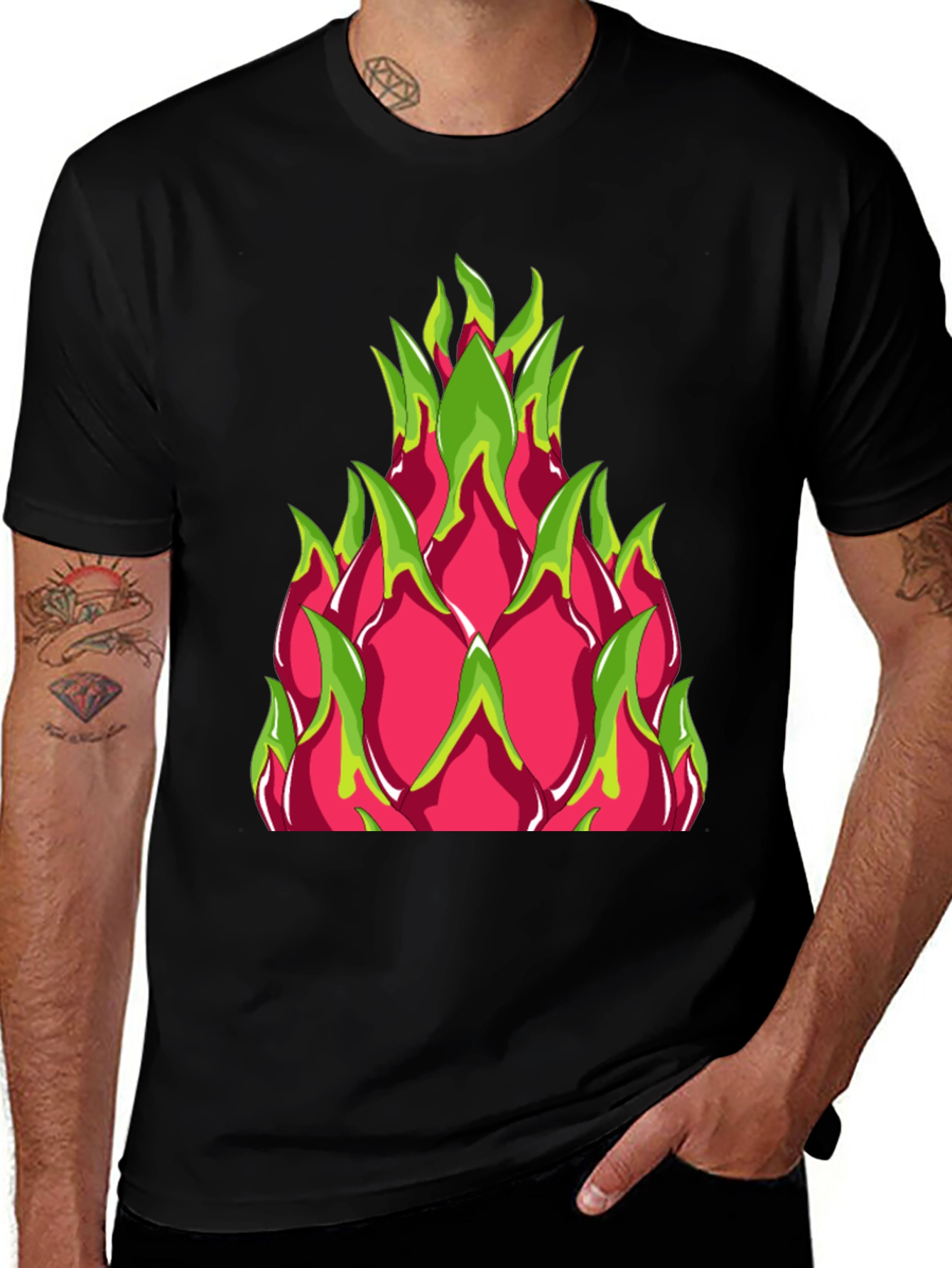 Dragon Fruit Graphic Tee - Unique Design