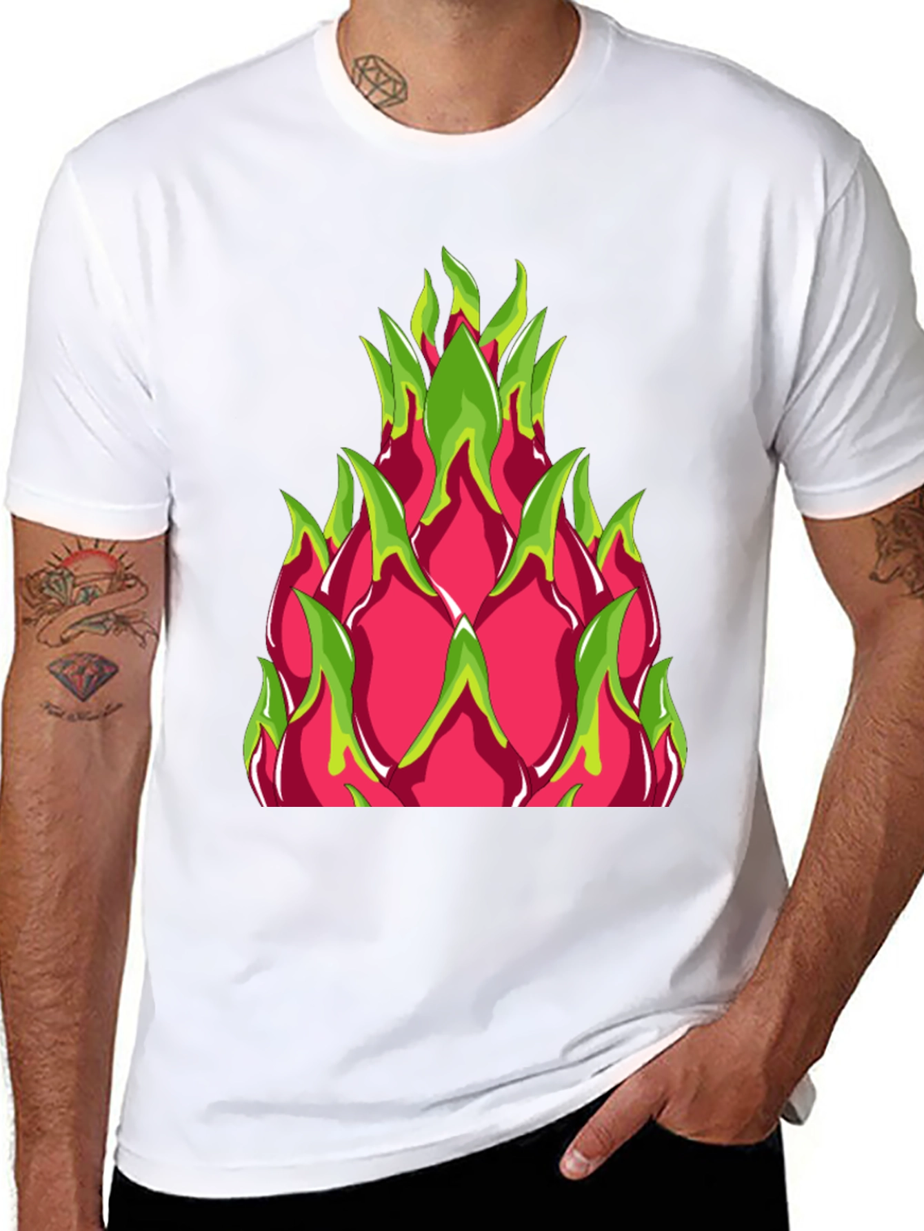 Dragon Fruit Graphic Tee - Unique Design