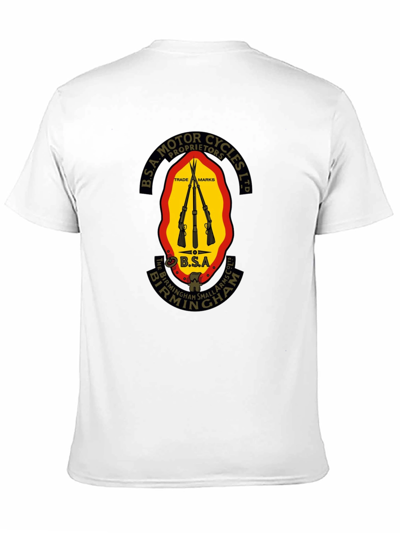 BSA Motor Cycles Black T-Shirt