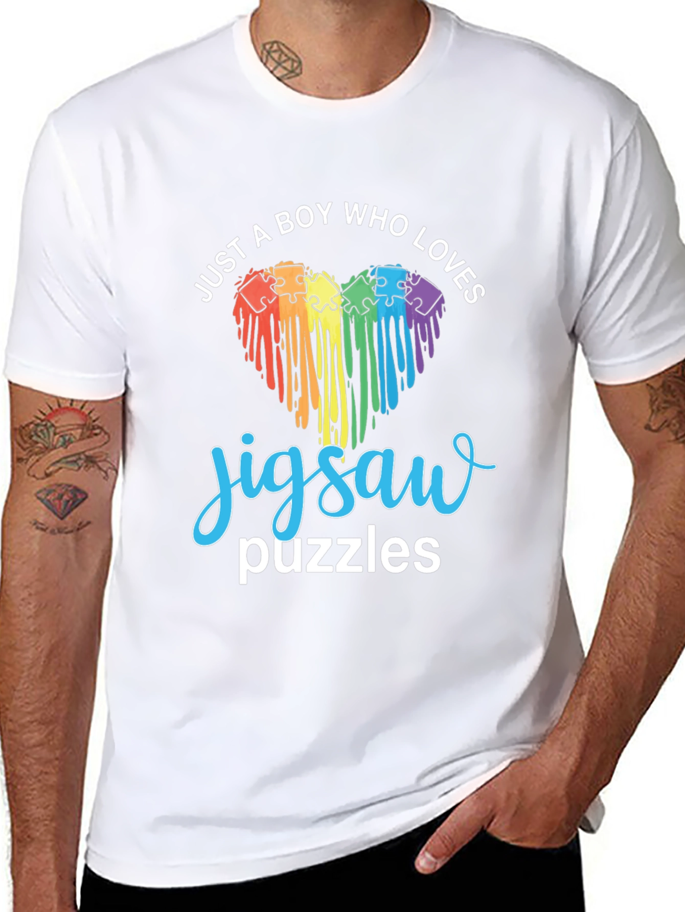 Jigsaw Puzzle Lover T-Shirt