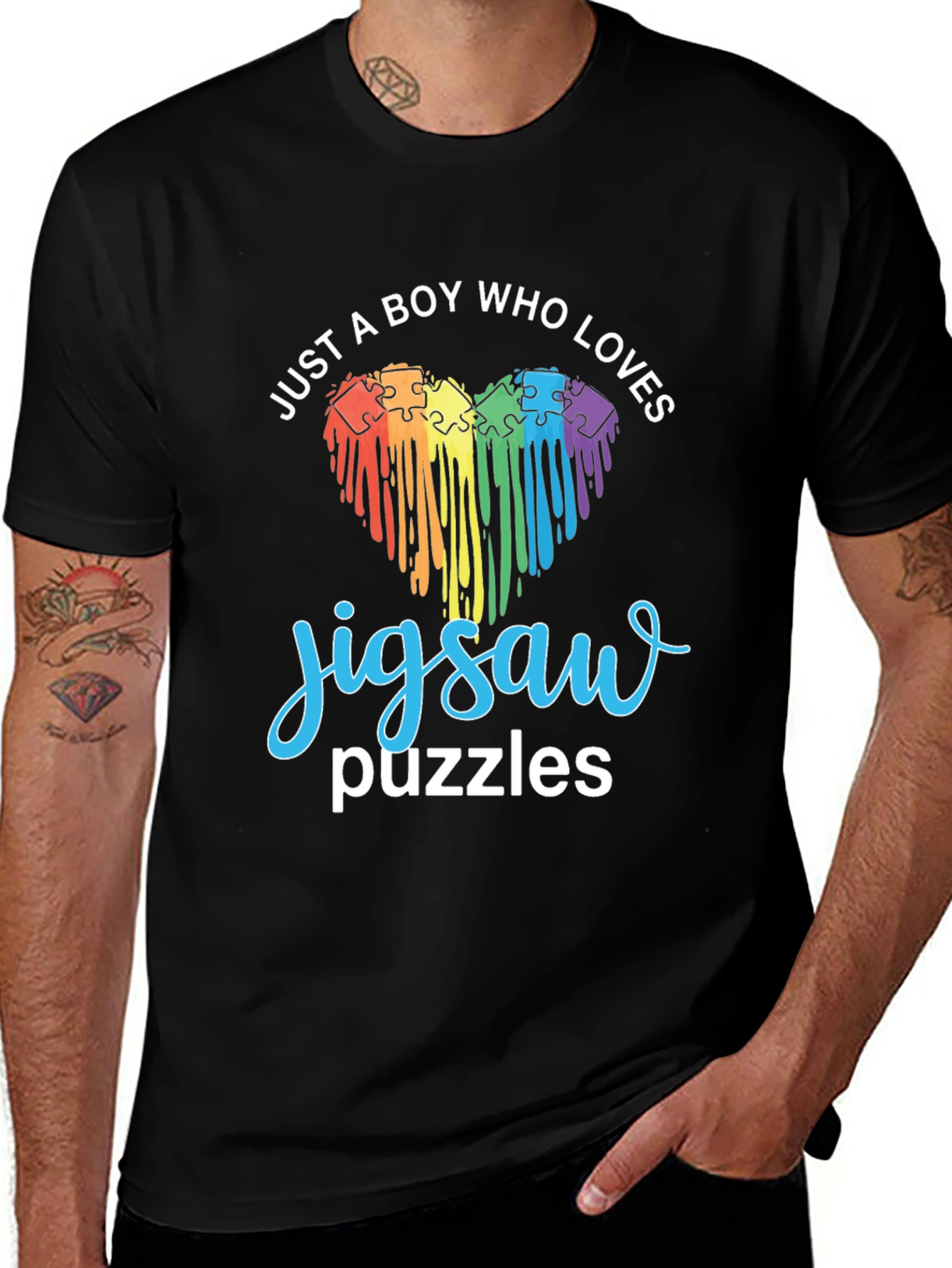 Jigsaw Puzzle Lover T-Shirt