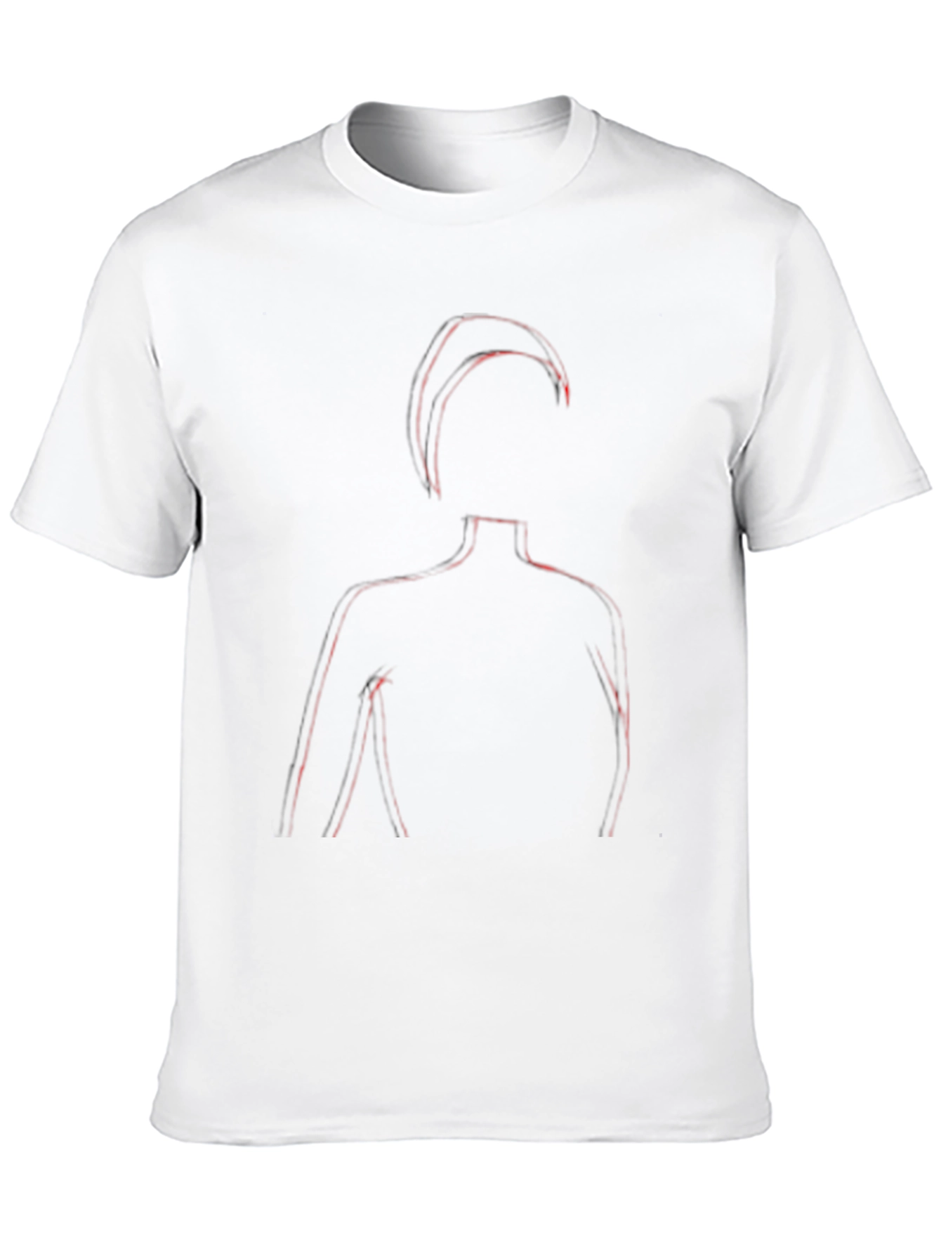 Silhouette T-Shirt - Edgy Modern Graphic Tee