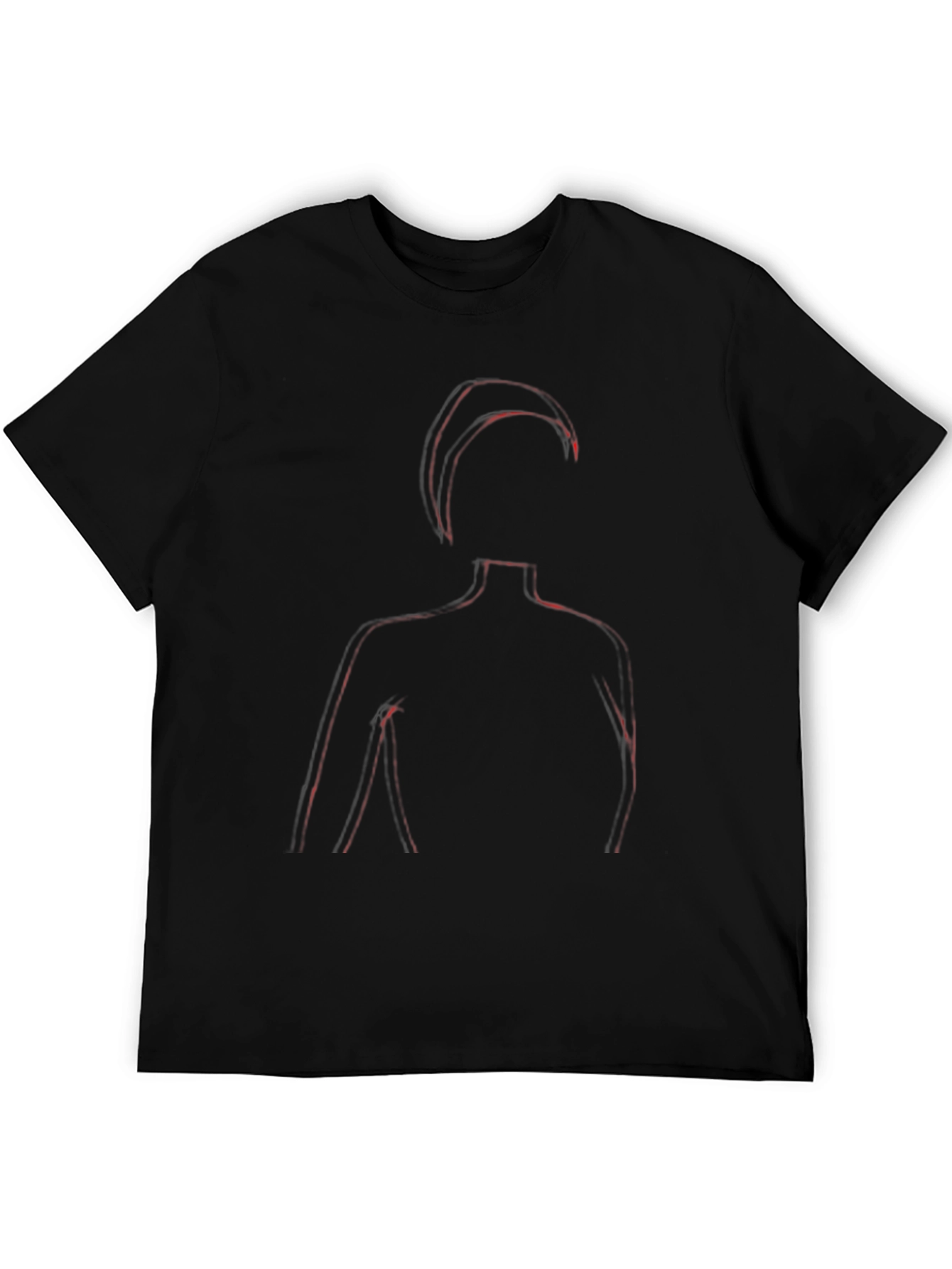 Silhouette T-Shirt - Edgy Modern Graphic Tee