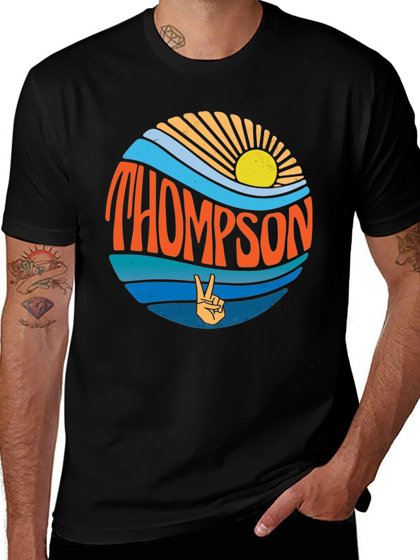 Thompson Retro Sunset T-Shirt
