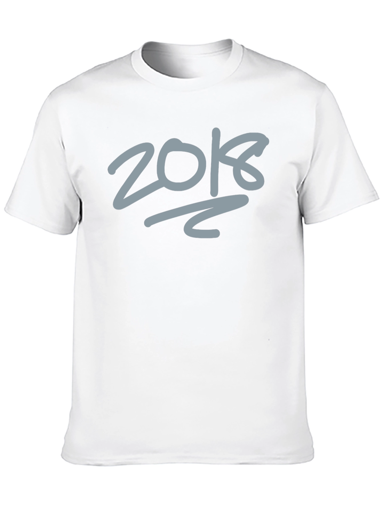 Trendy 2018 Graphic Tee - Black